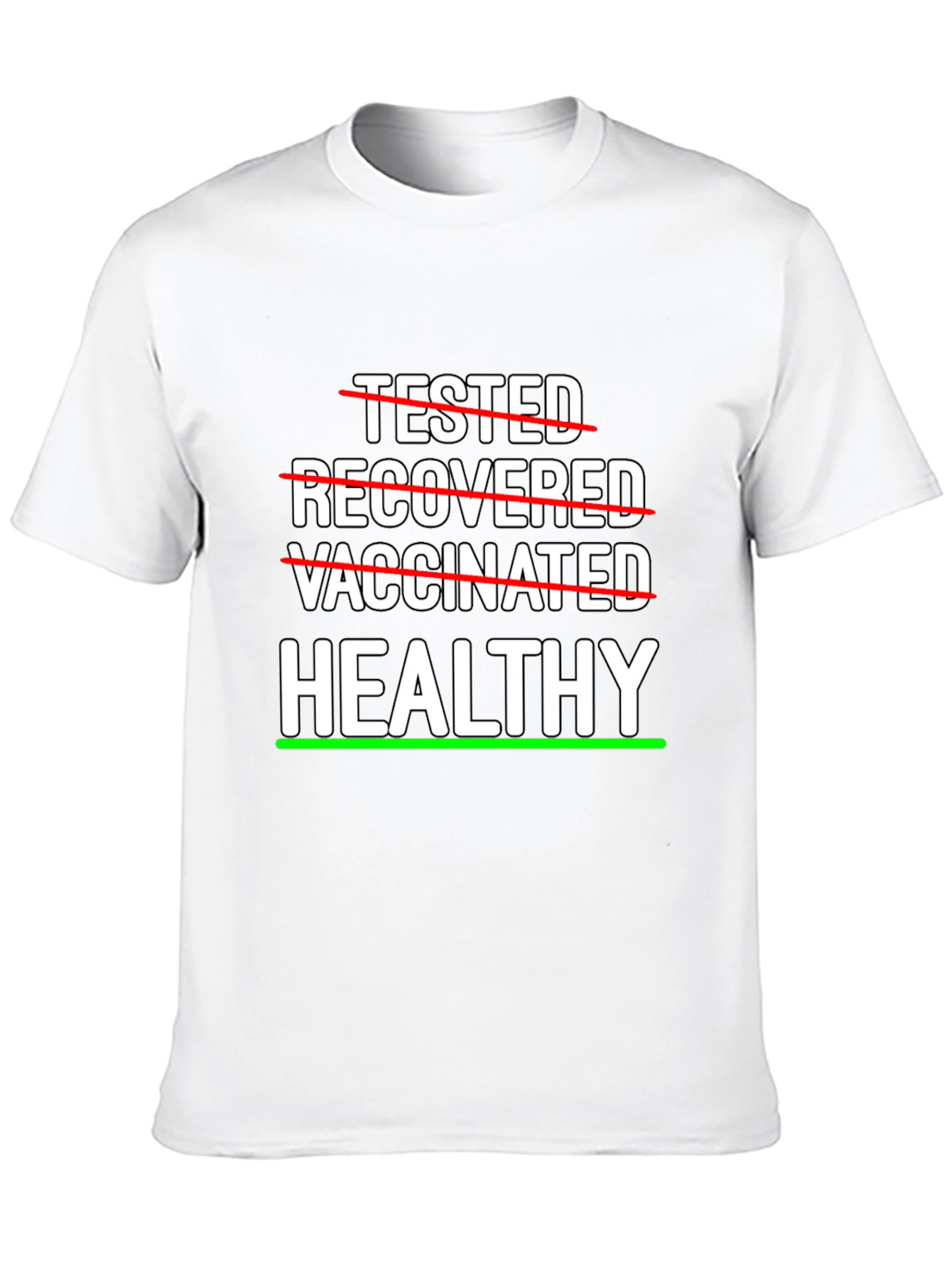 Healthy Funny Graphic T-Shirt