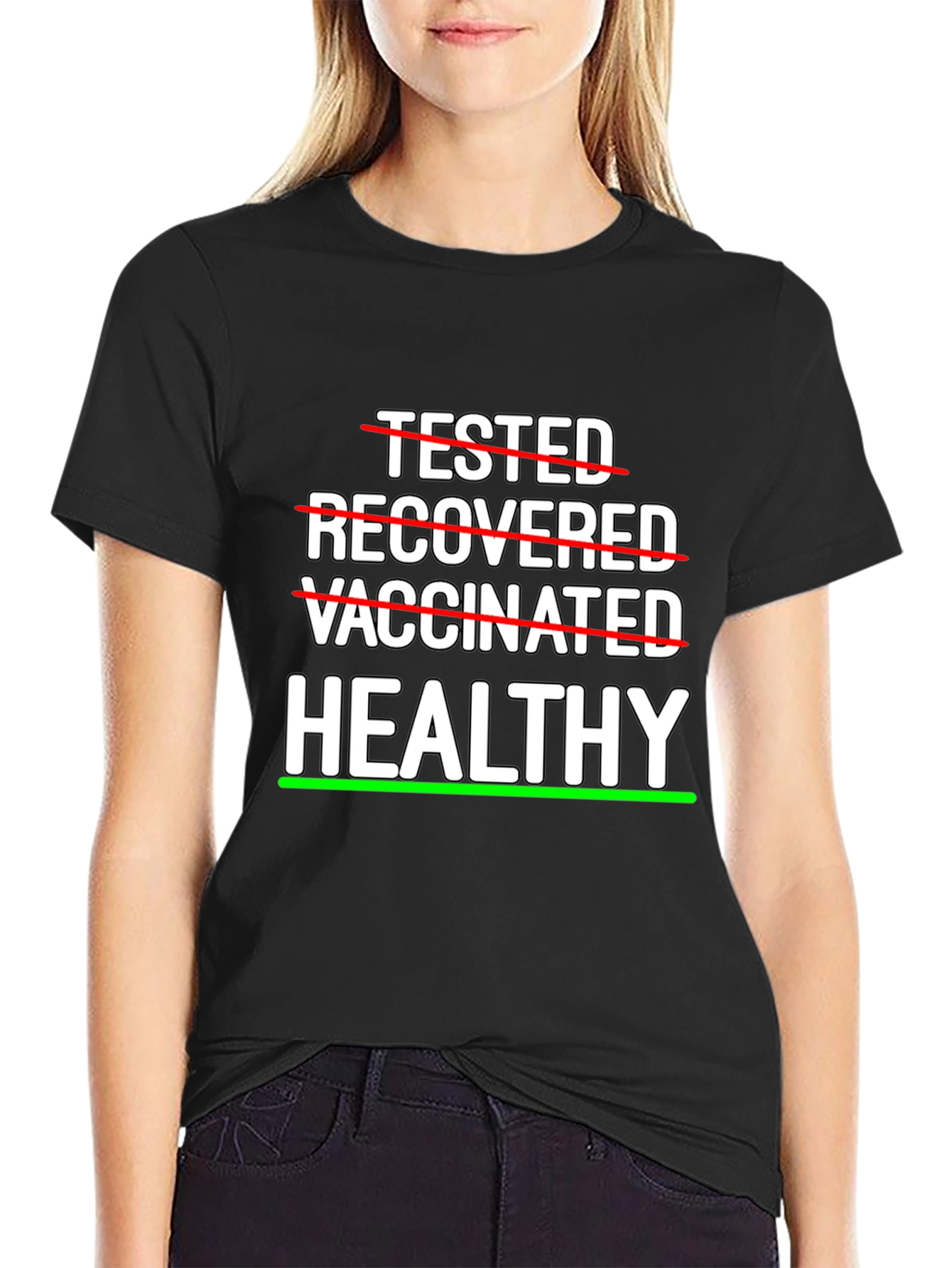 Healthy Funny Graphic T-Shirt