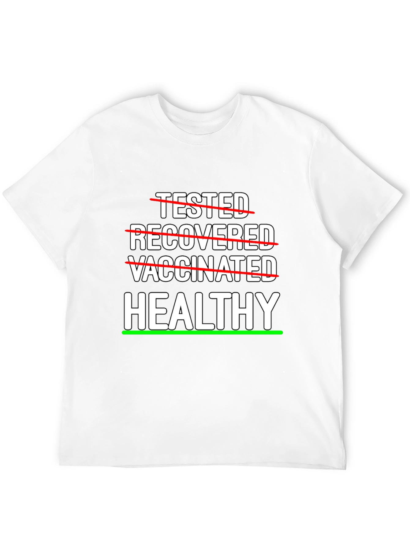 Healthy Funny Graphic T-Shirt