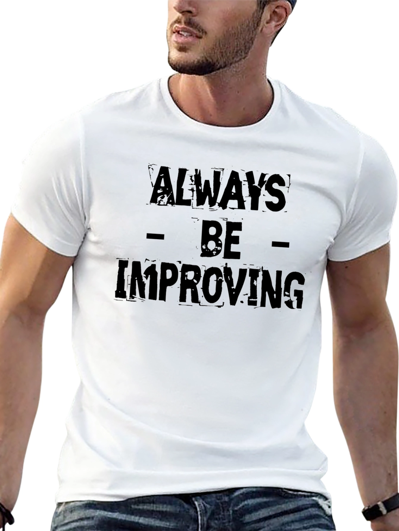 Always Be Improving Graphic T-Shirt