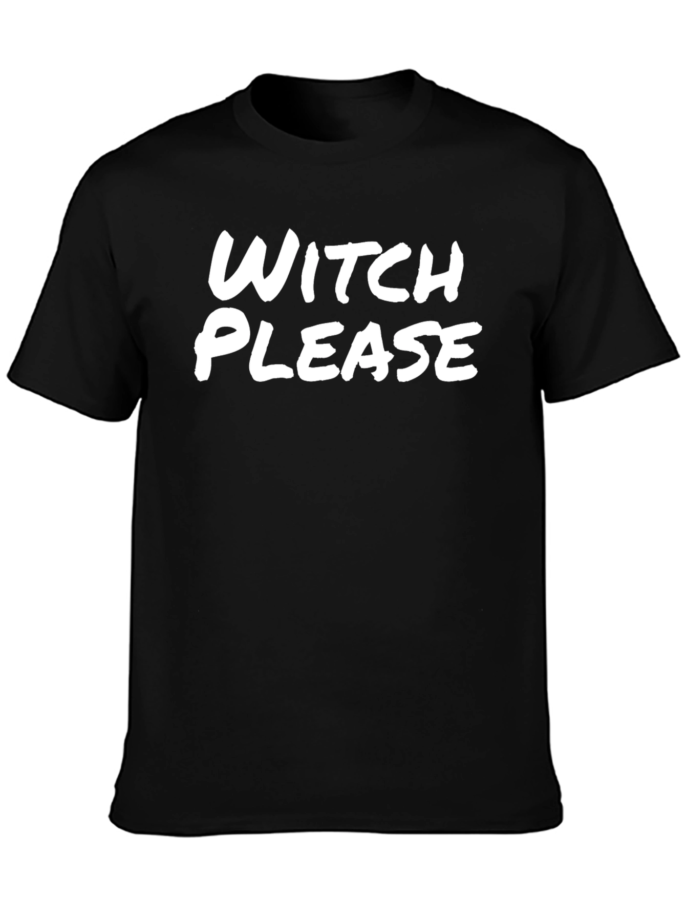 Witch Please Graphic Tee - Trendy T-Shirt