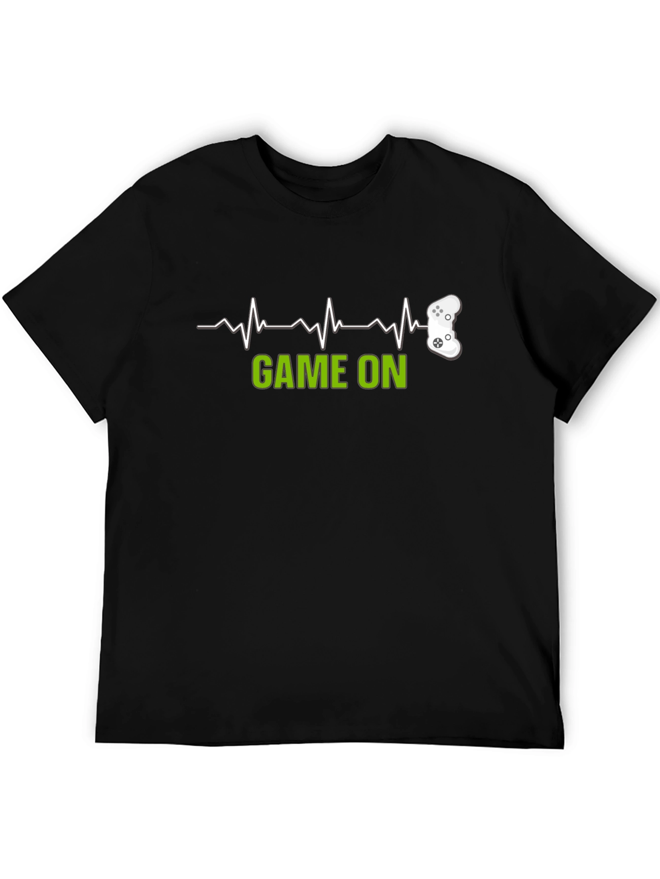 Game On Heartbeat T-Shirt - Gamer Tee