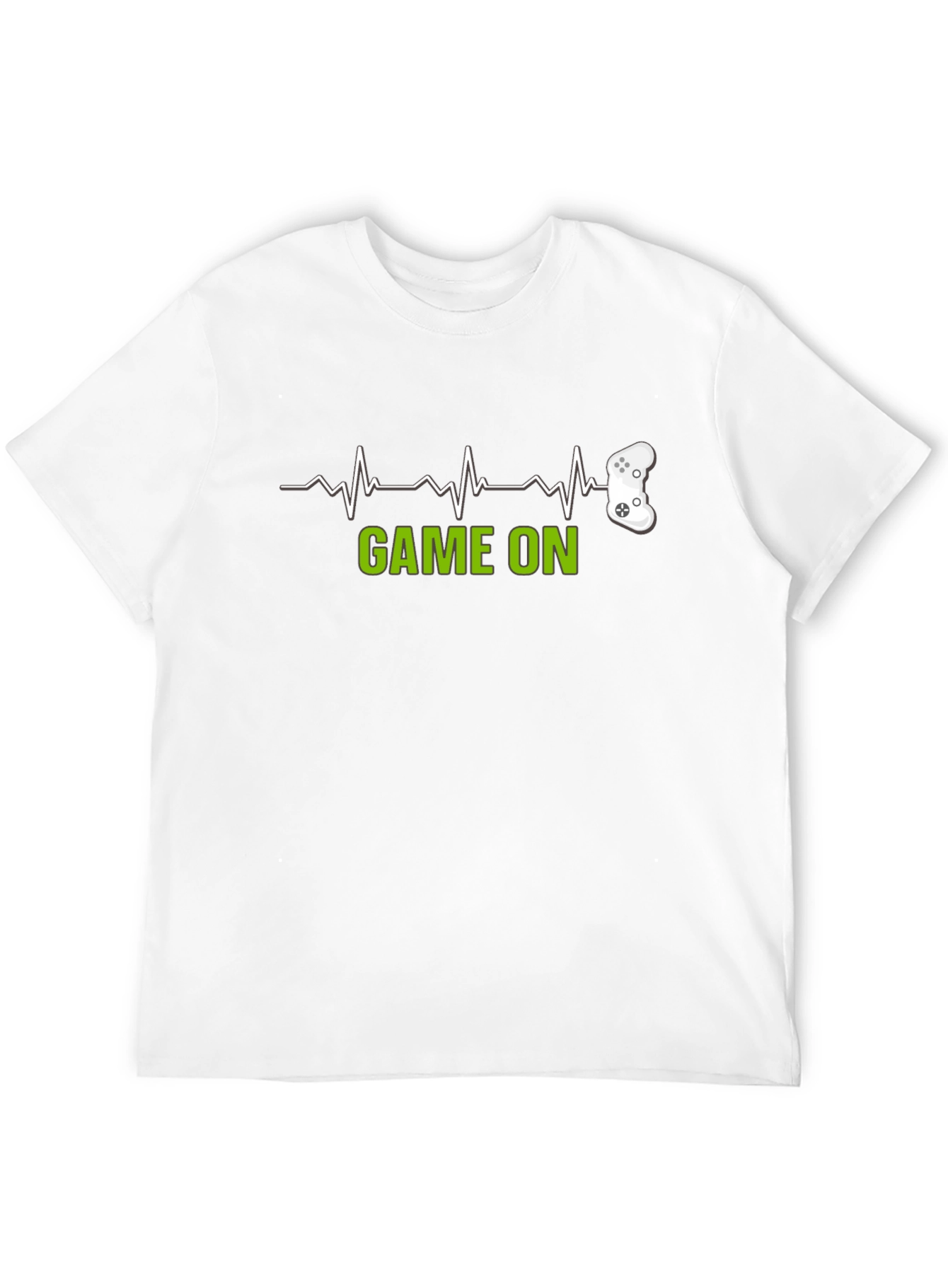 Game On Heartbeat T-Shirt - Gamer Tee