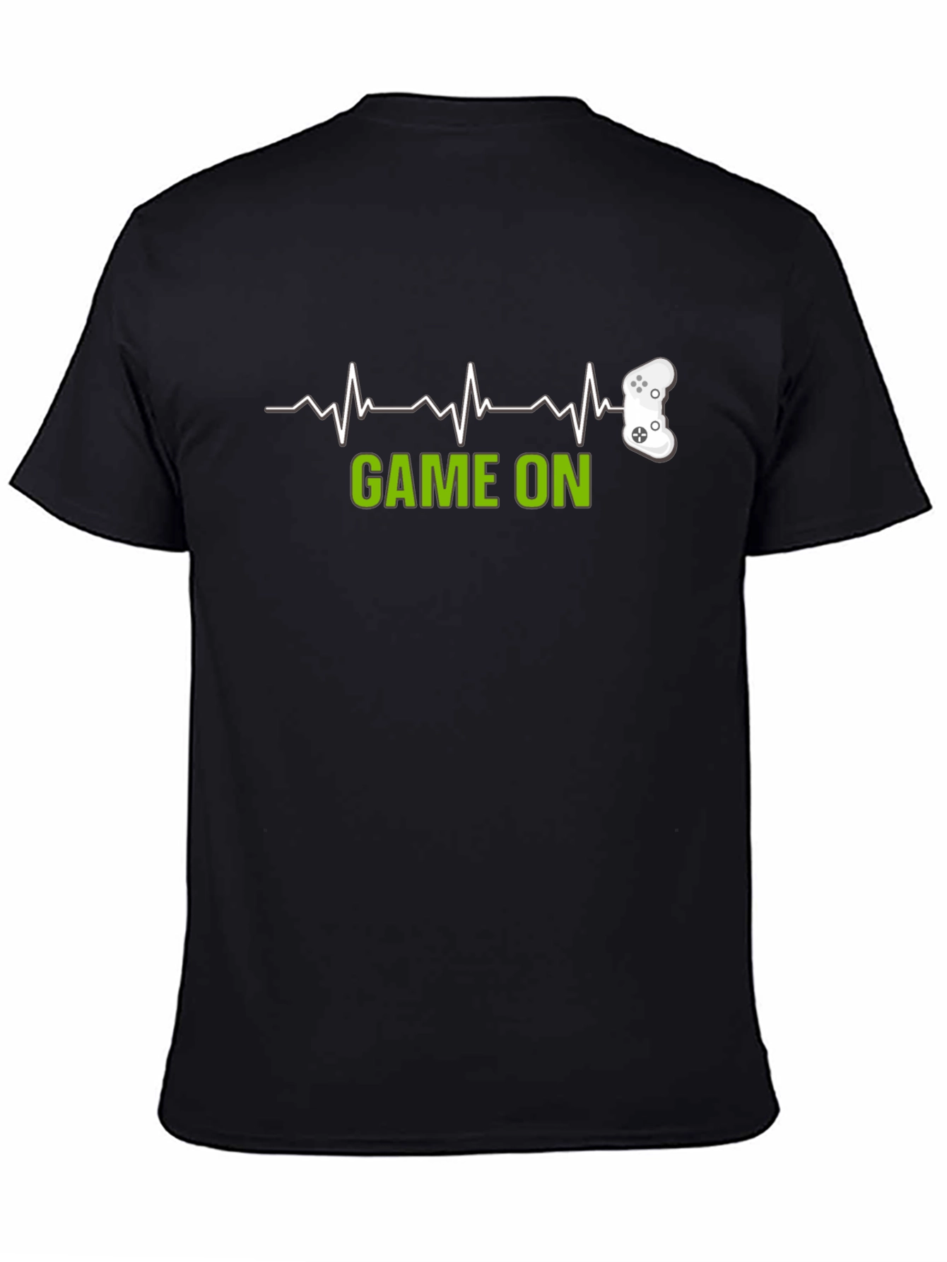 Game On Heartbeat T-Shirt - Gamer Tee