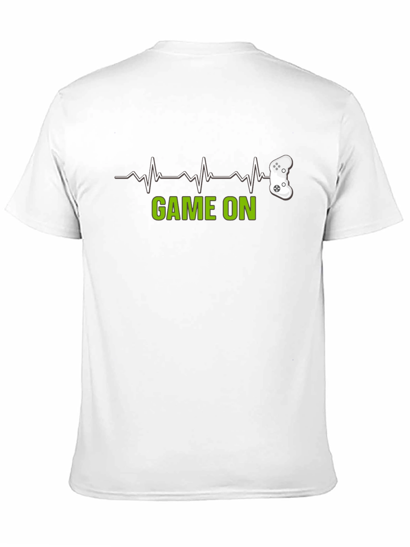 Game On Heartbeat T-Shirt - Gamer Tee