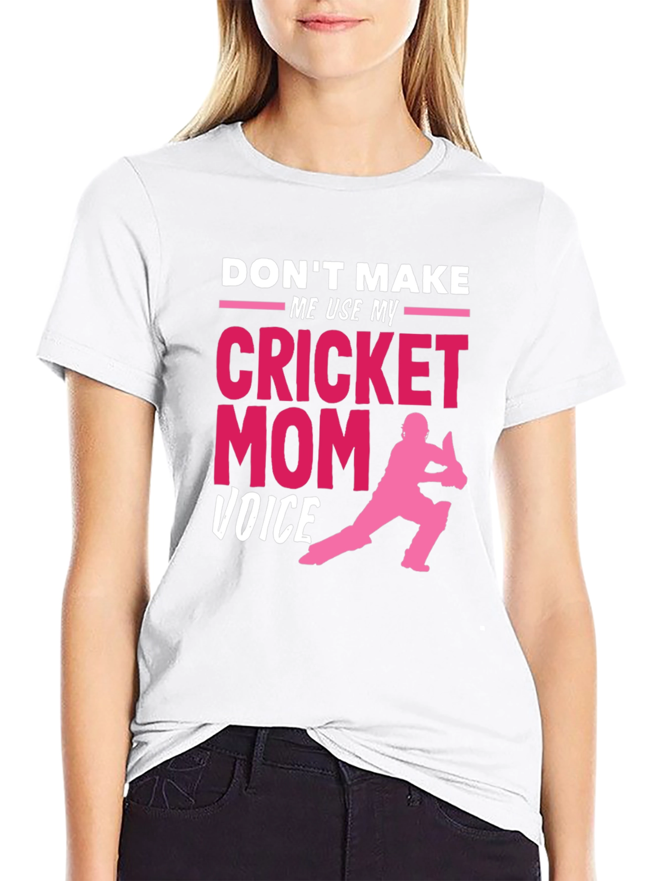 Cricket Mom T-Shirt - Funny Sports Tee