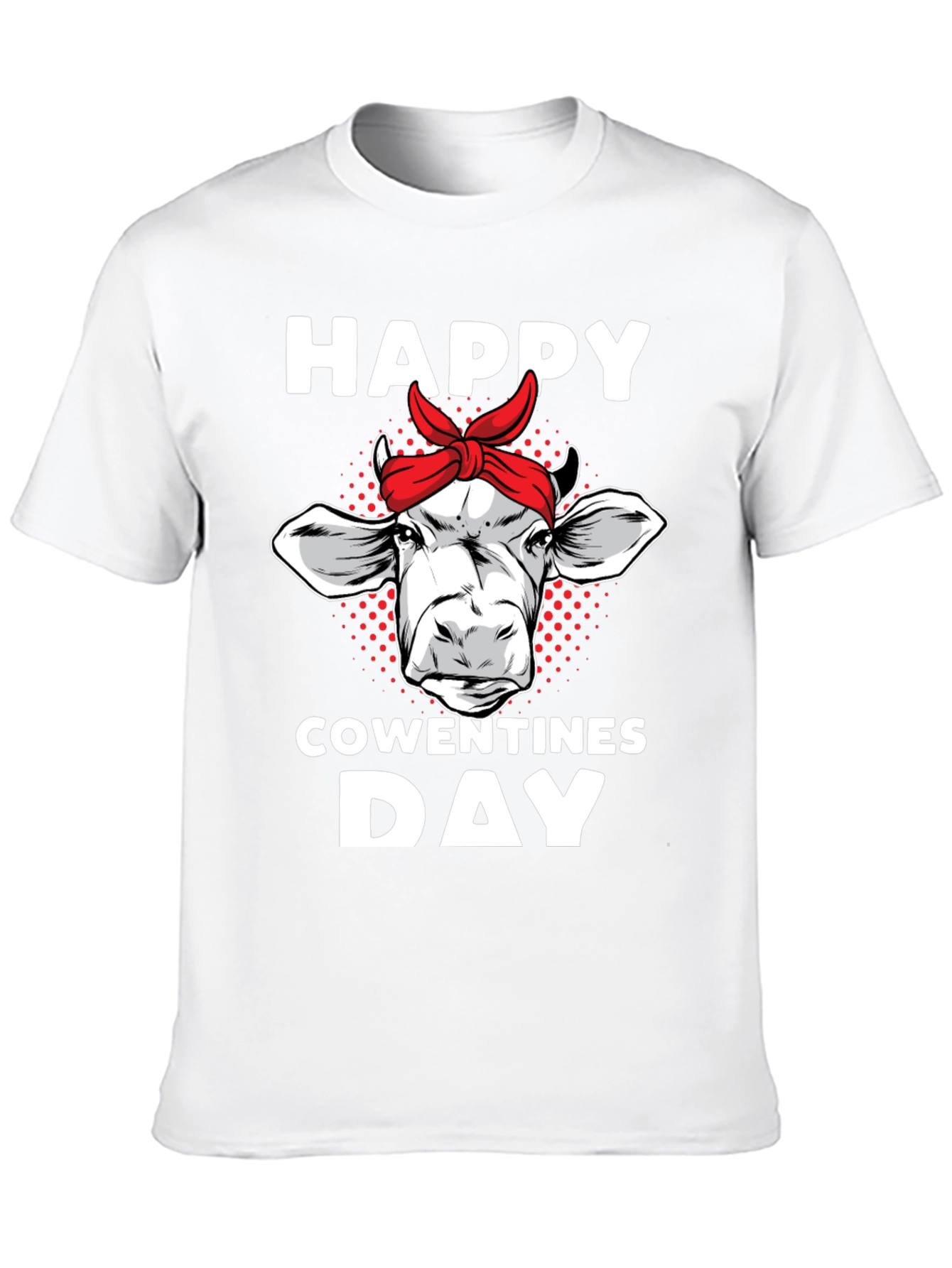 Happy Cowentines Day Graphic T-Shirt