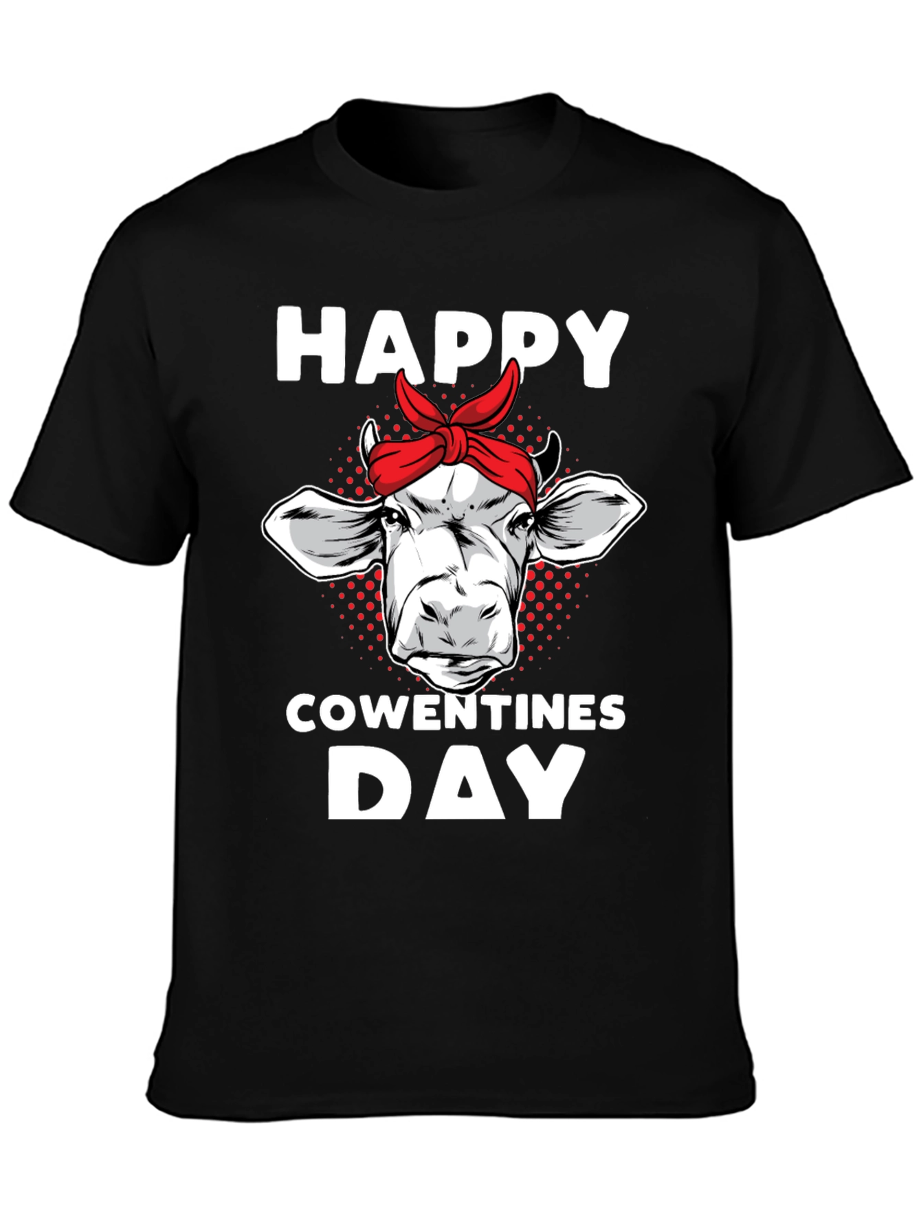 Happy Cowentines Day Graphic T-Shirt
