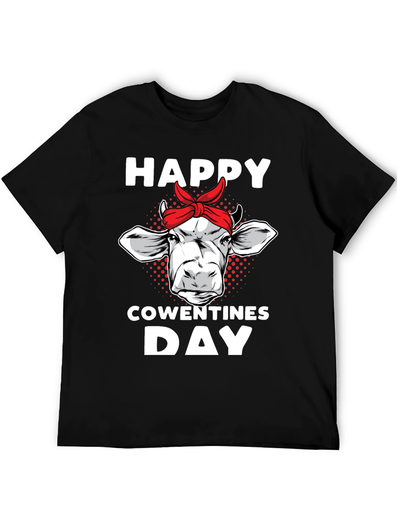 Happy Cowentines Day Graphic T-Shirt