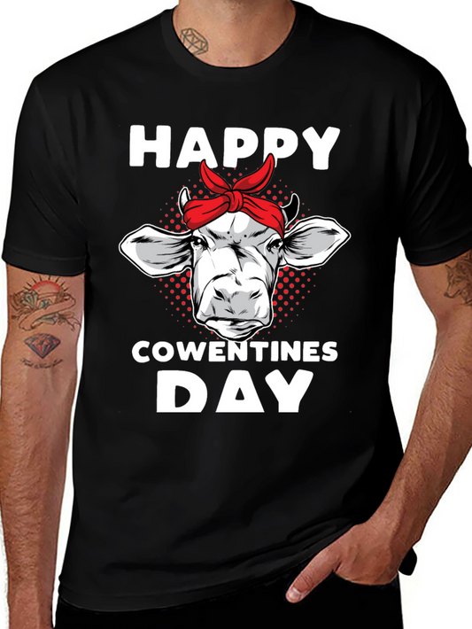 Happy Cowentines Day Graphic T-Shirt
