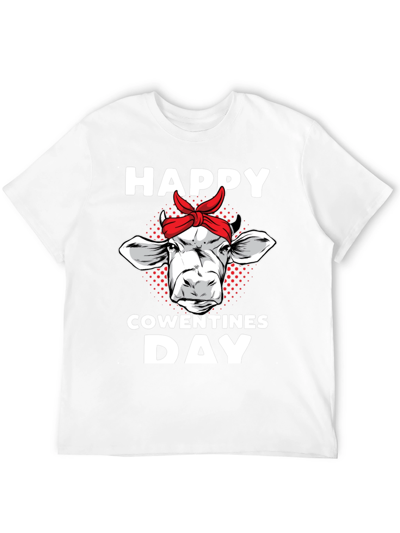 Happy Cowentines Day Graphic T-Shirt
