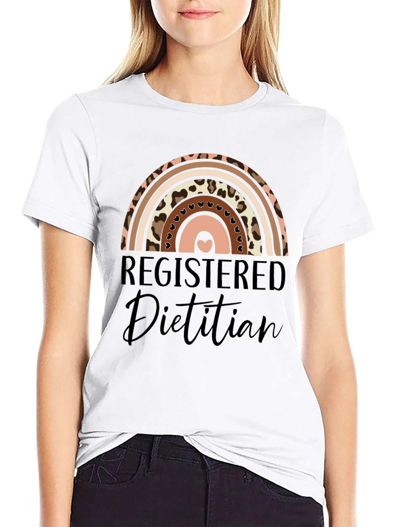 Registered Dietitian Rainbow T-Shirt