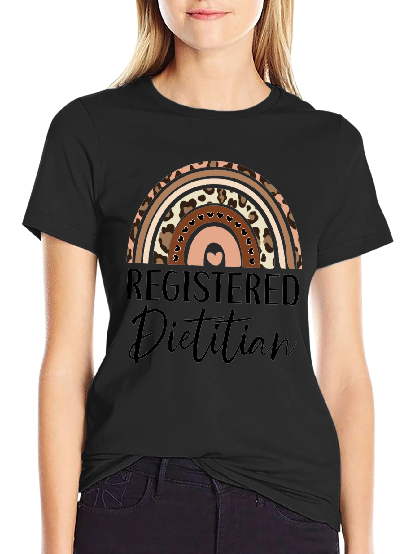 Registered Dietitian Rainbow T-Shirt