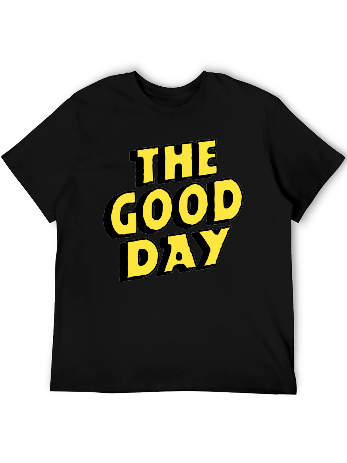 The Good Day Black T-Shirt