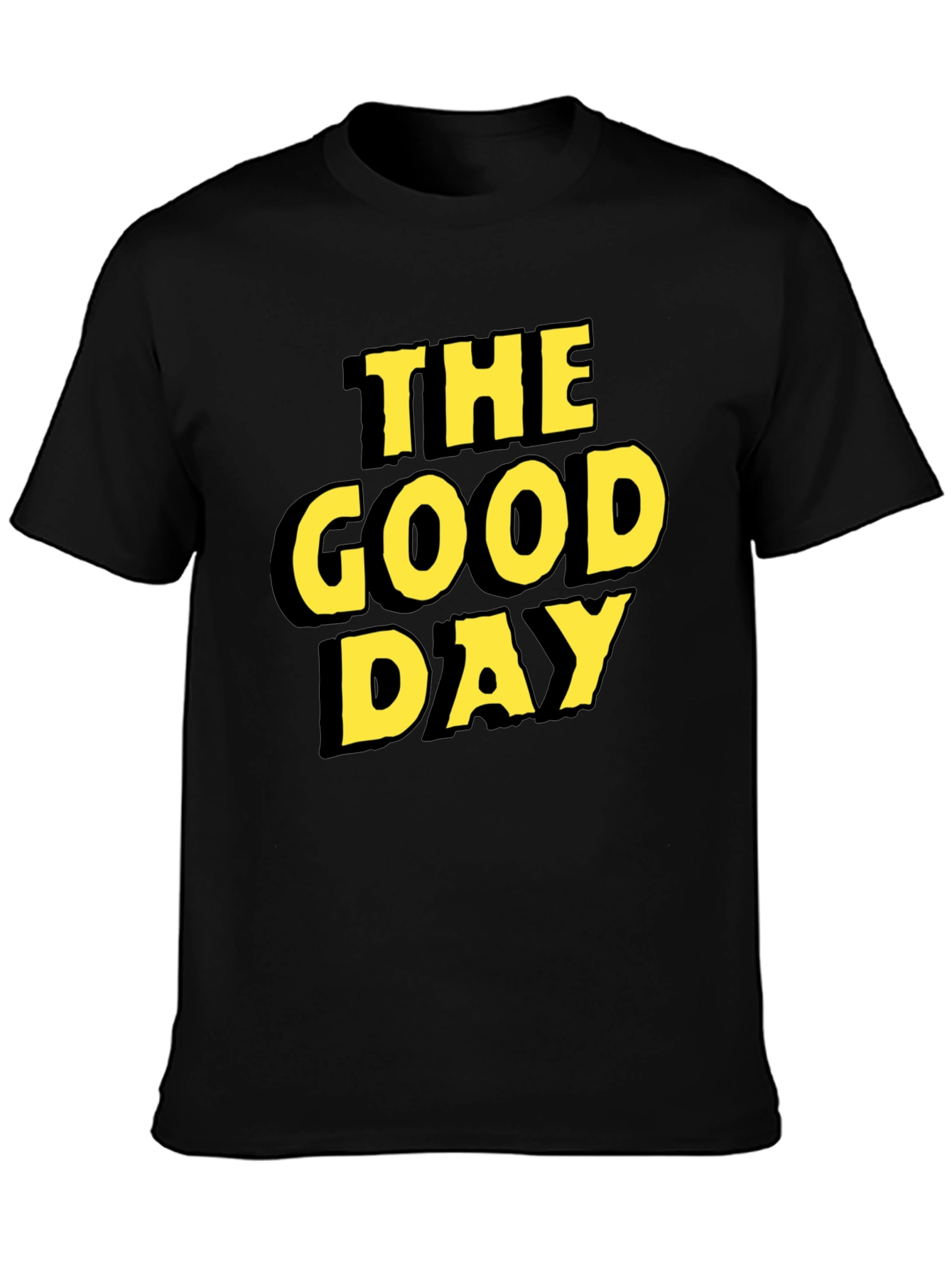 The Good Day Black T-Shirt