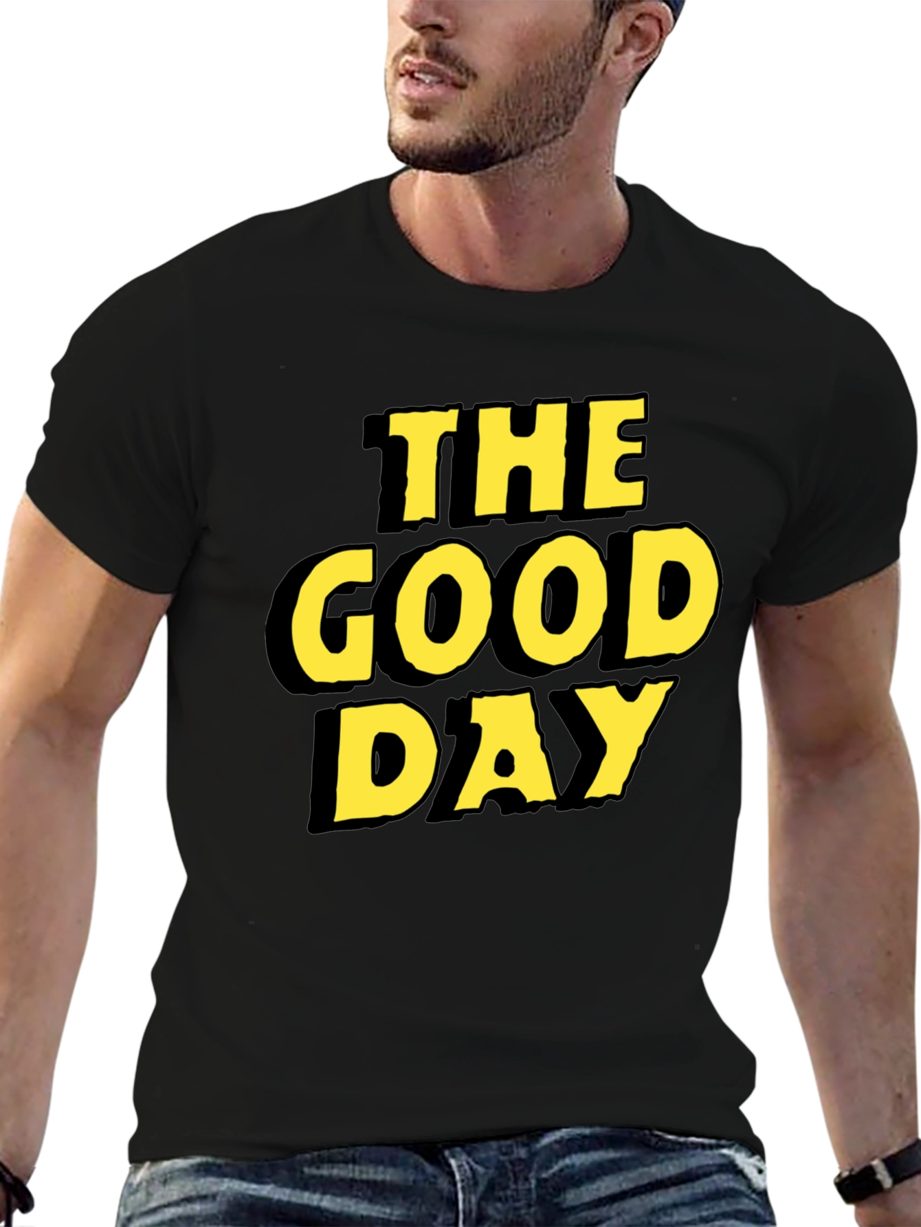 The Good Day Black T-Shirt