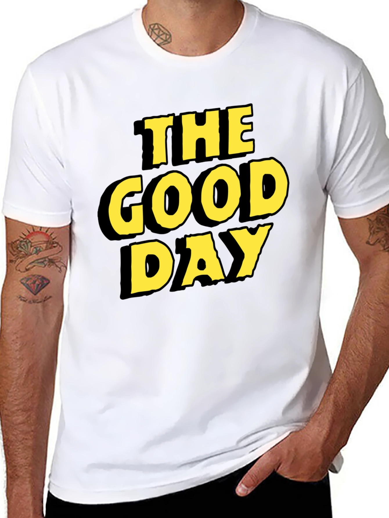 The Good Day Black T-Shirt