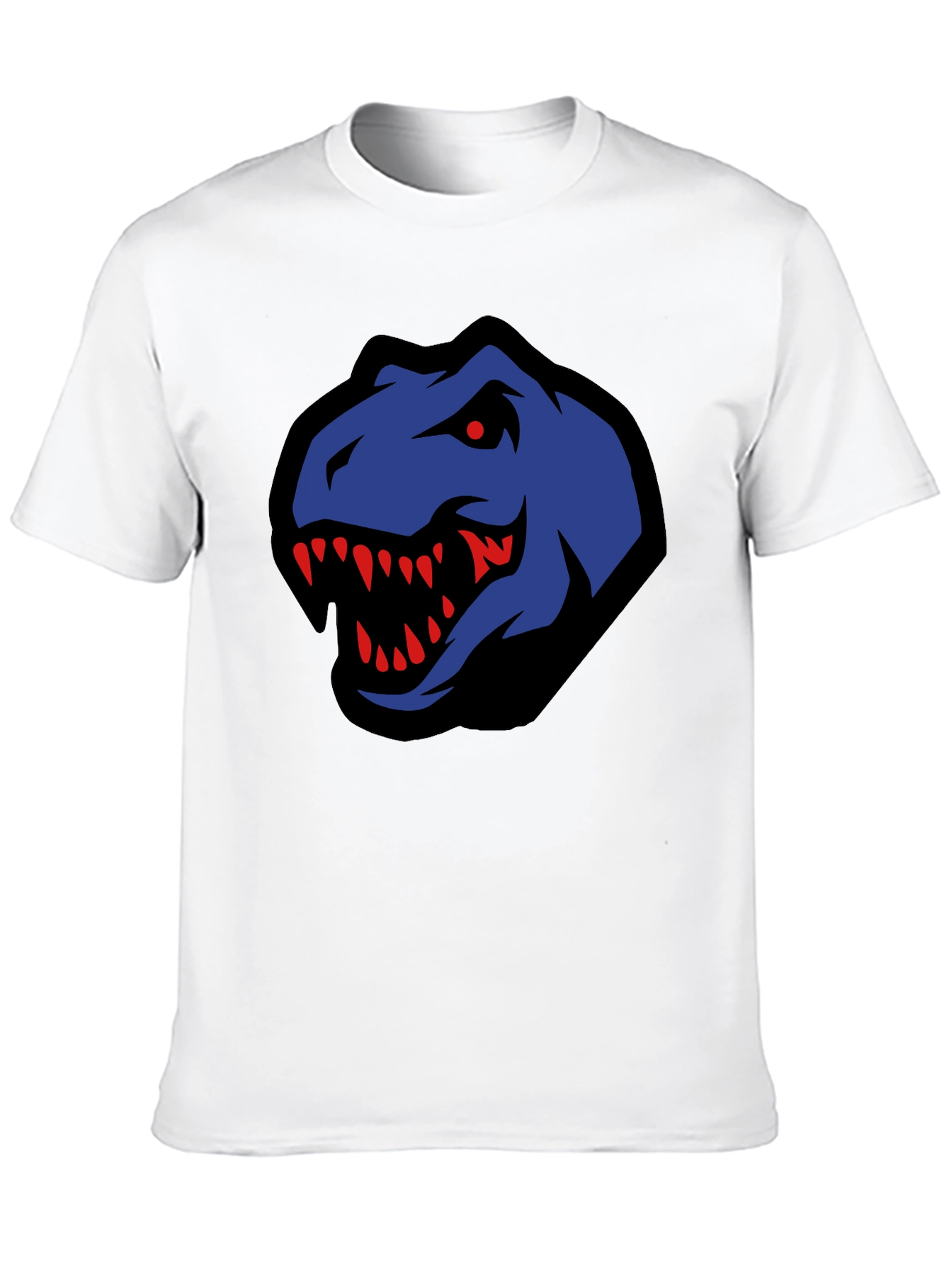 Dino Head Graphic Tee - Mens Black T-Shirt