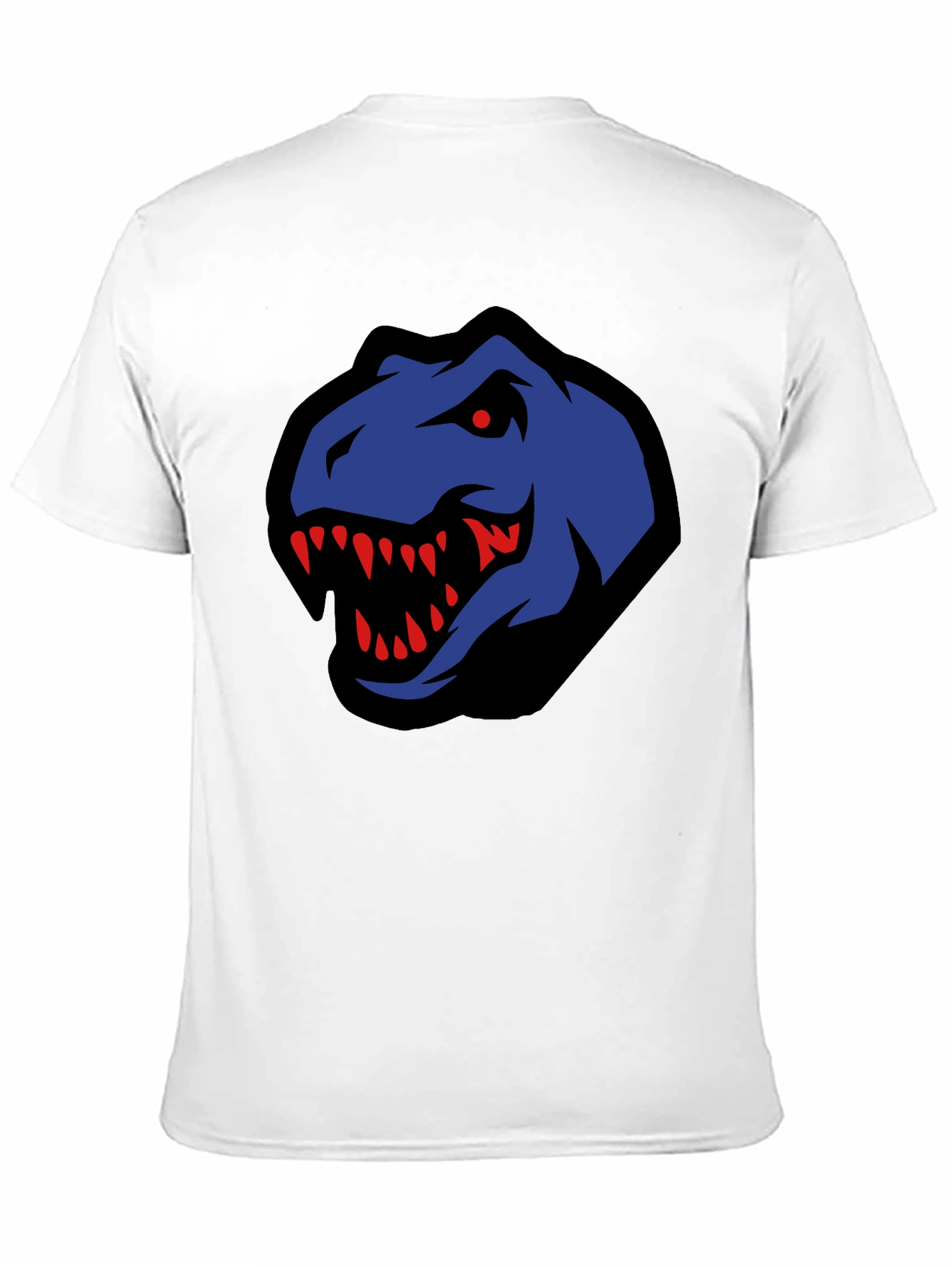 Dino Head Graphic Tee - Mens Black T-Shirt