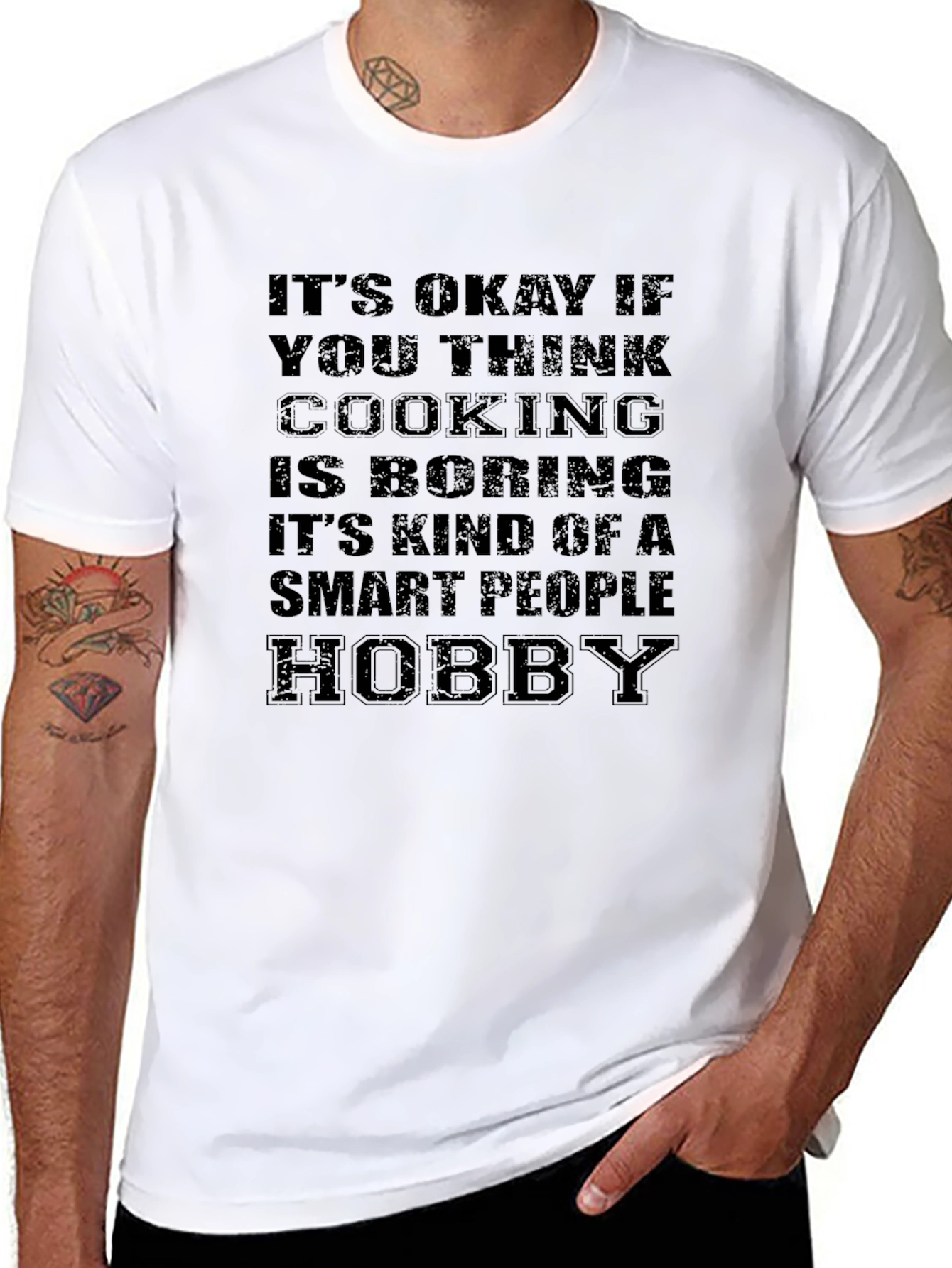 Smart People Cooking Hobby T-Shirt