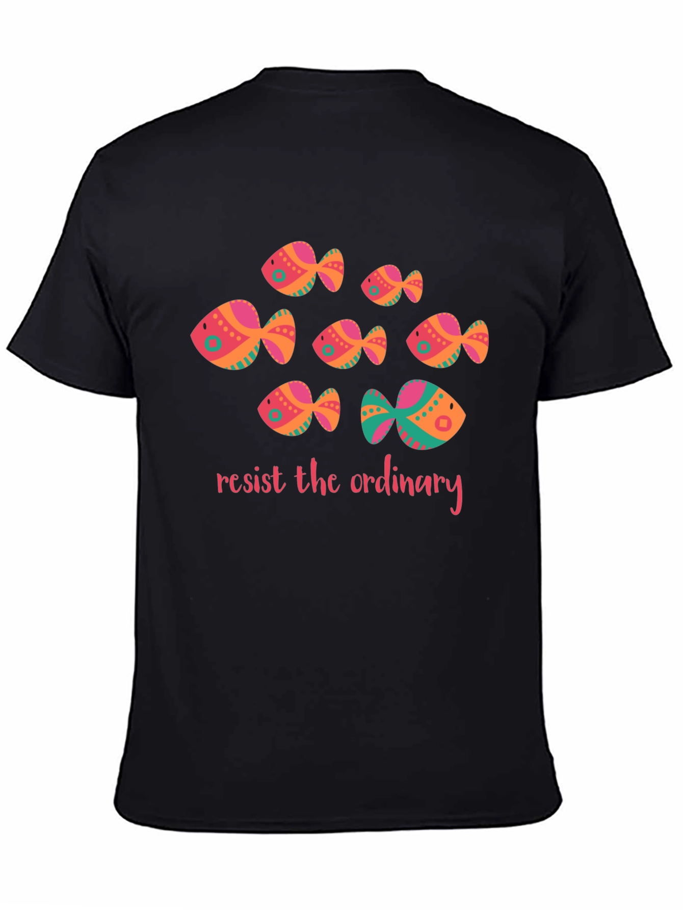 Resist the Ordinary Fish Graphic Tee
