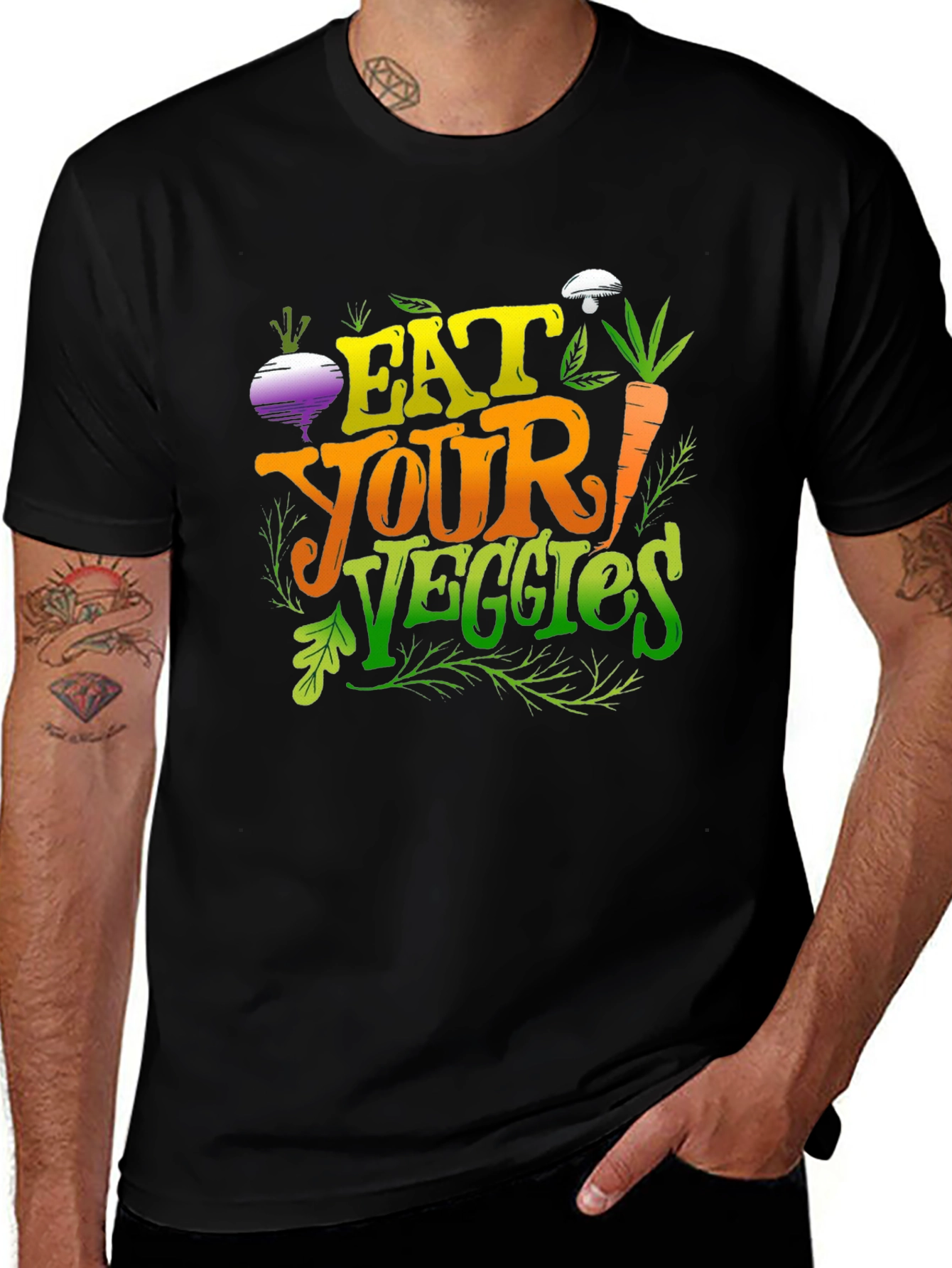 Eat Your Veggies Graphic Tee
