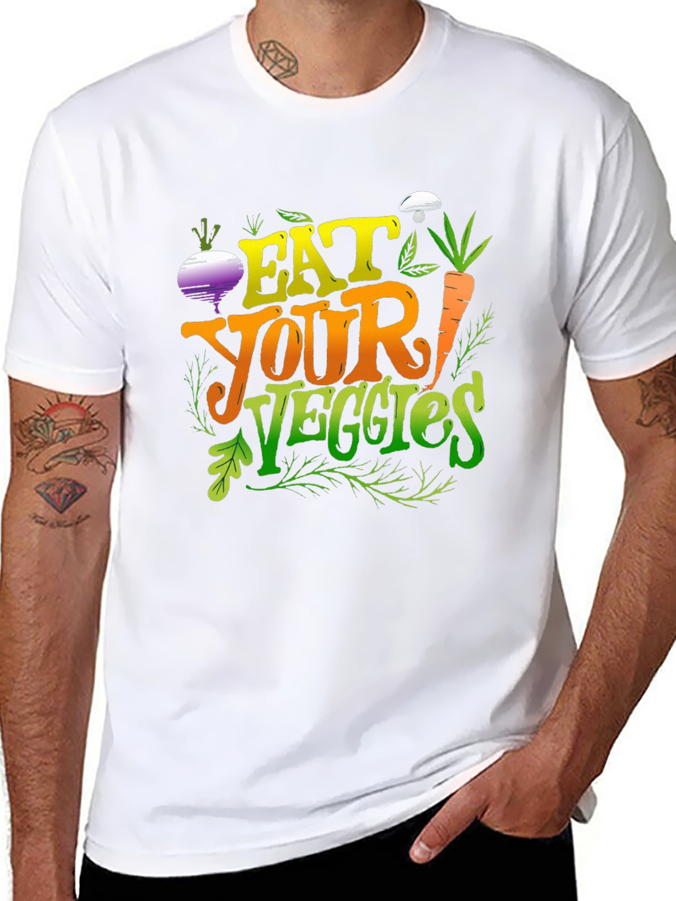 Eat Your Veggies Graphic Tee