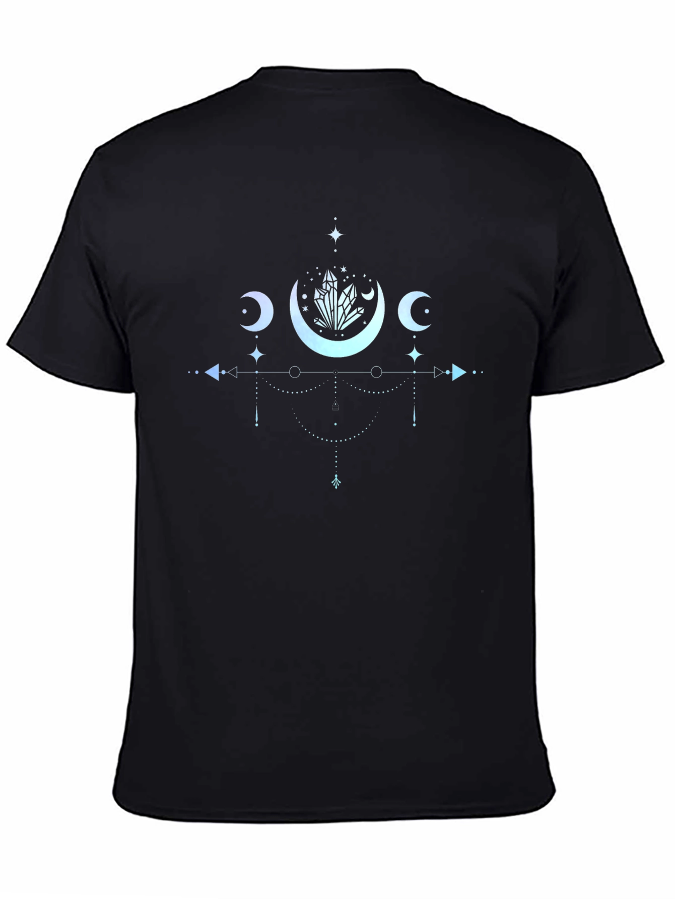 Mystic Moon Crystal Black T-Shirt