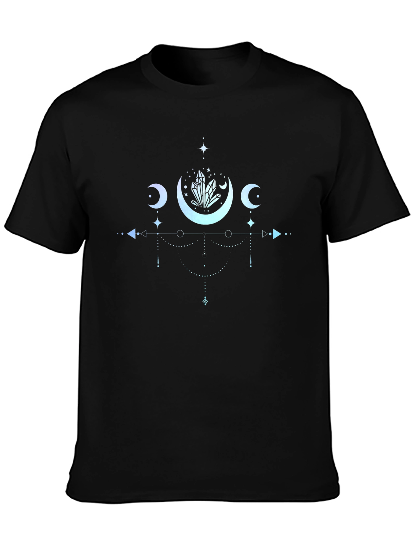 Mystic Moon Crystal Black T-Shirt