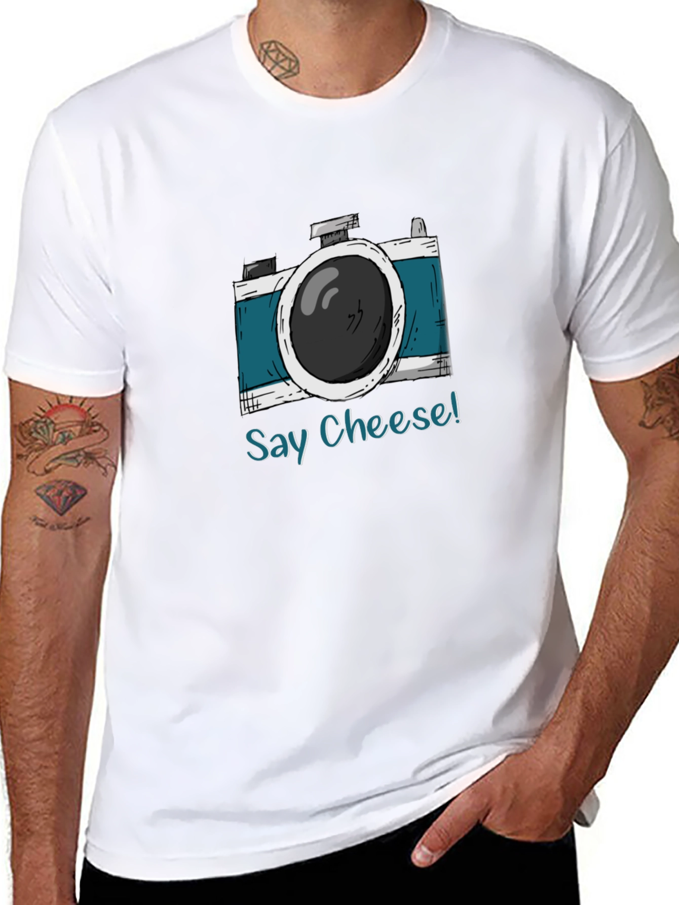 Say Cheese! Camera Graphic Tee