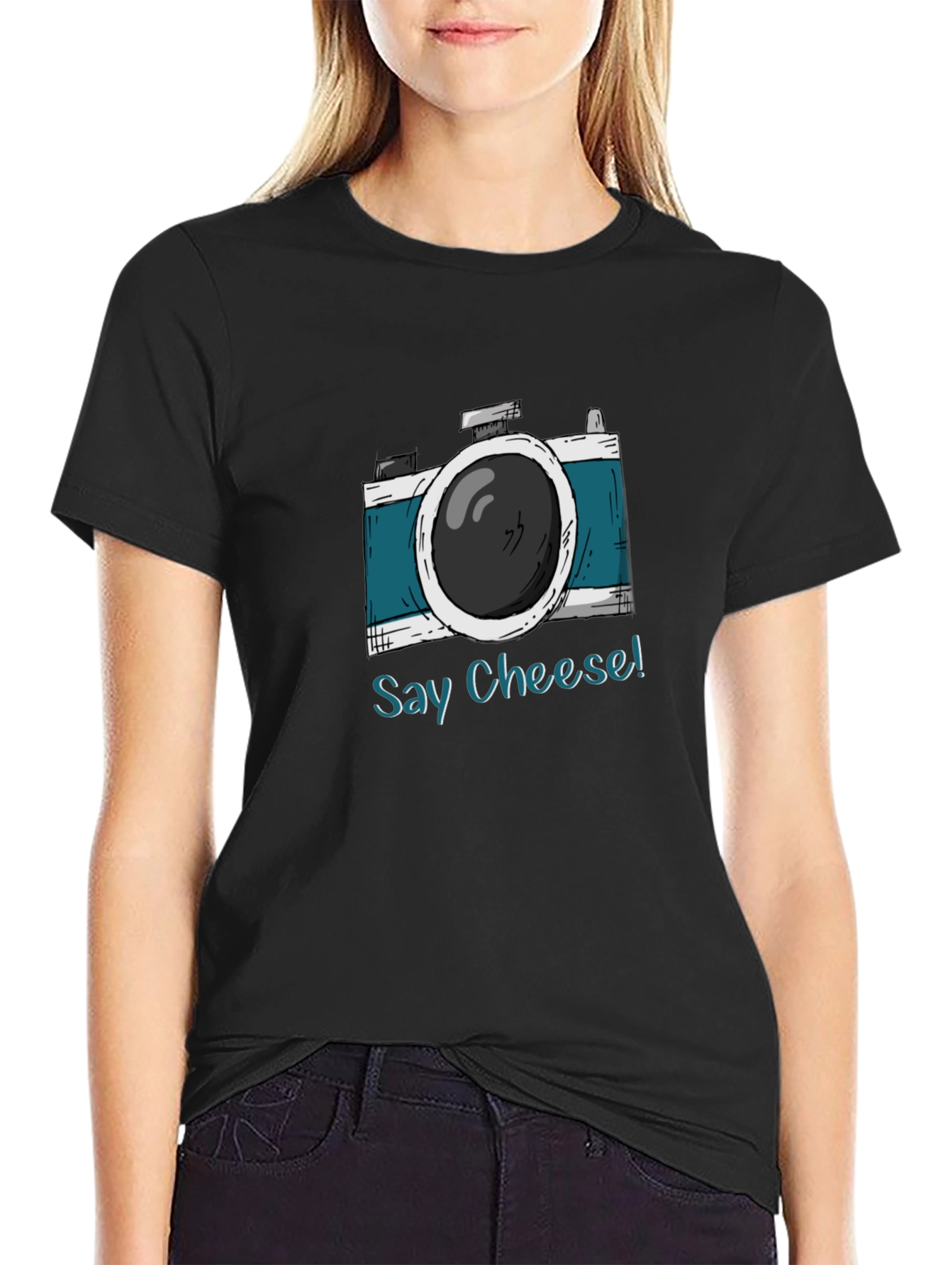 Say Cheese! Camera Graphic Tee