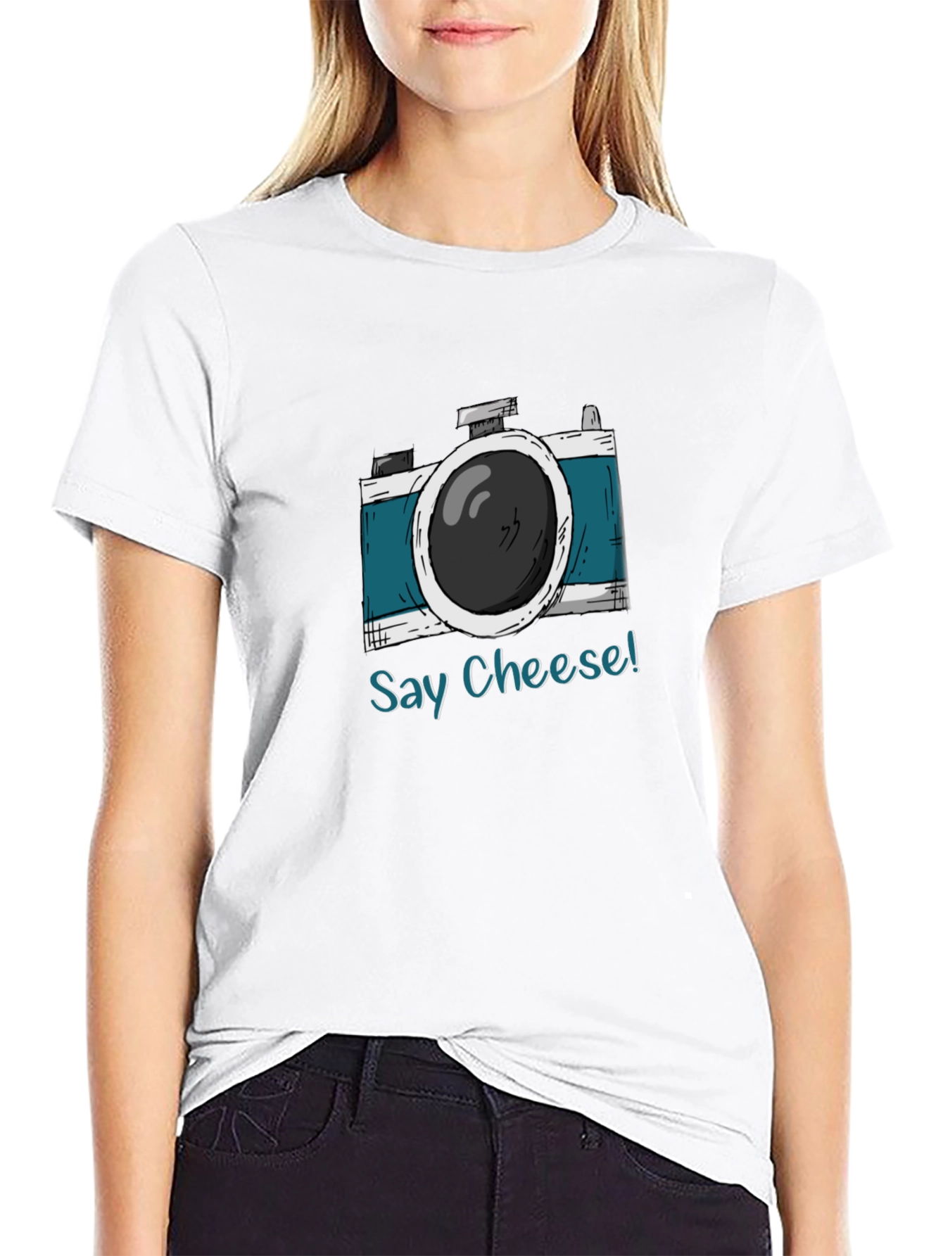Say Cheese! Camera Graphic Tee