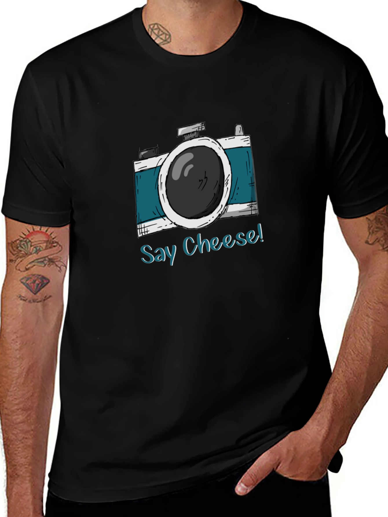 Say Cheese! Camera Graphic Tee