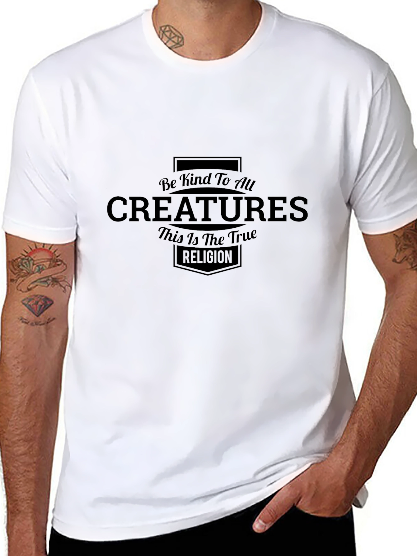 Be Kind to All Creatures Graphic T-Shirt