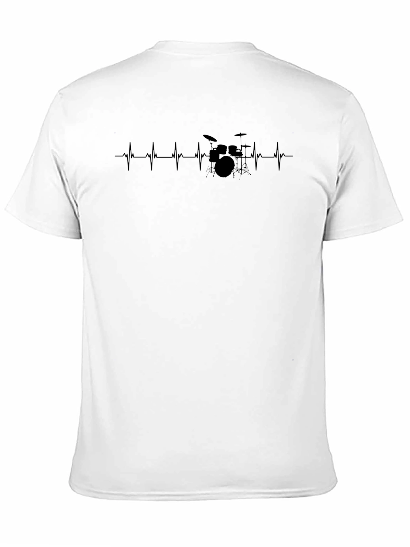 Drumbeat Heartbeat T-Shirt - Musician Tee