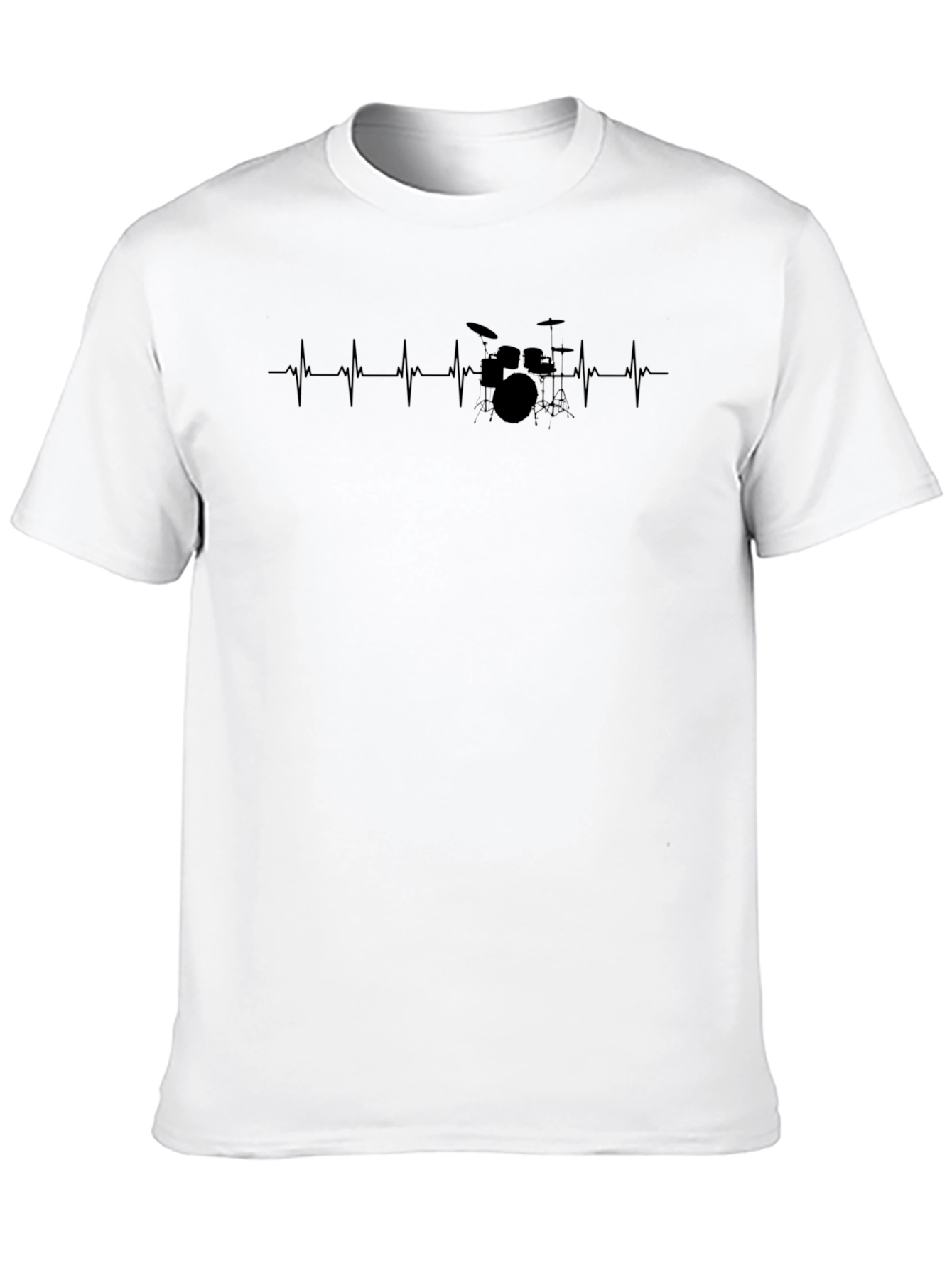 Drumbeat Heartbeat T-Shirt - Musician Tee