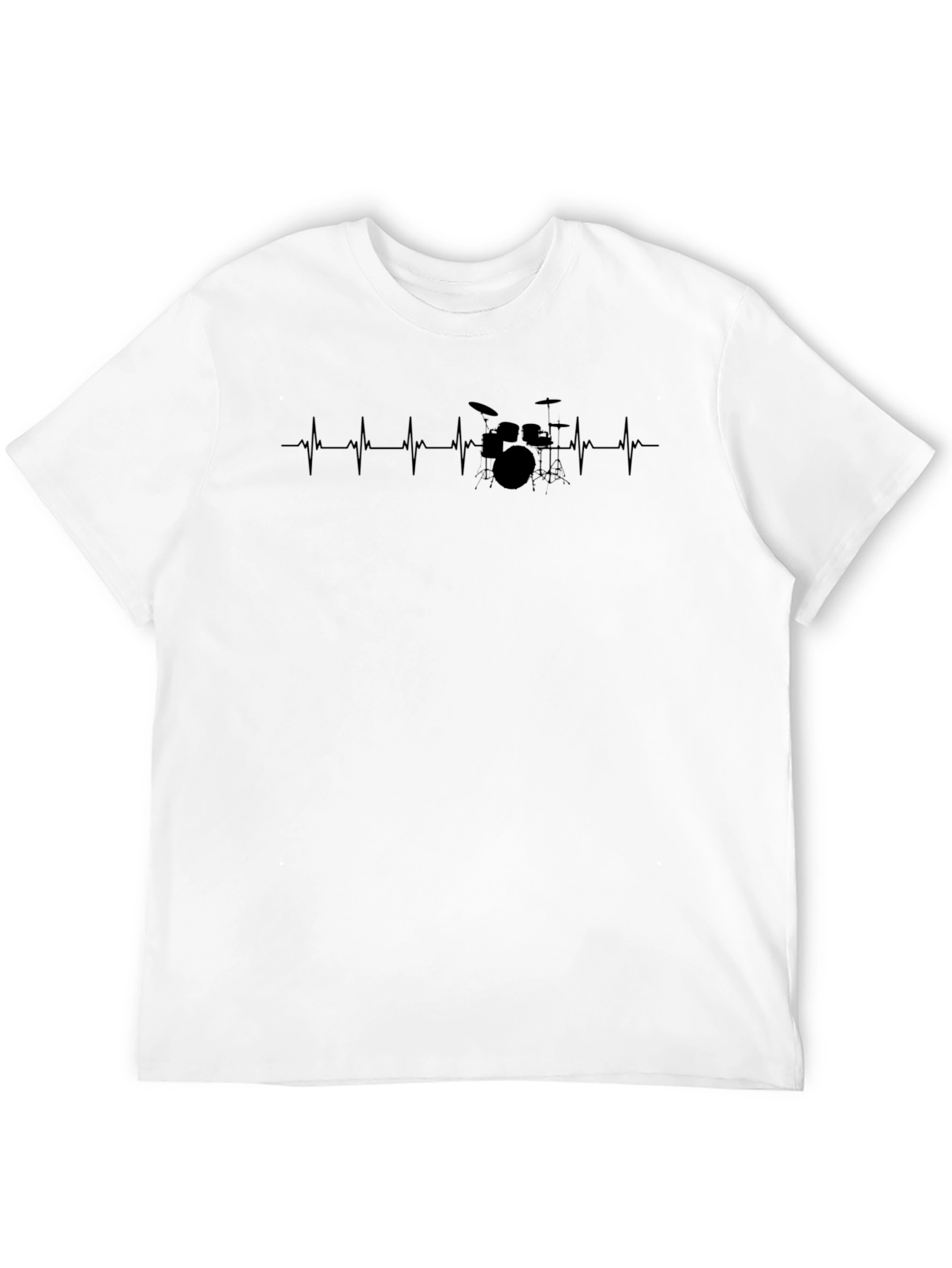 Drumbeat Heartbeat T-Shirt - Musician Tee