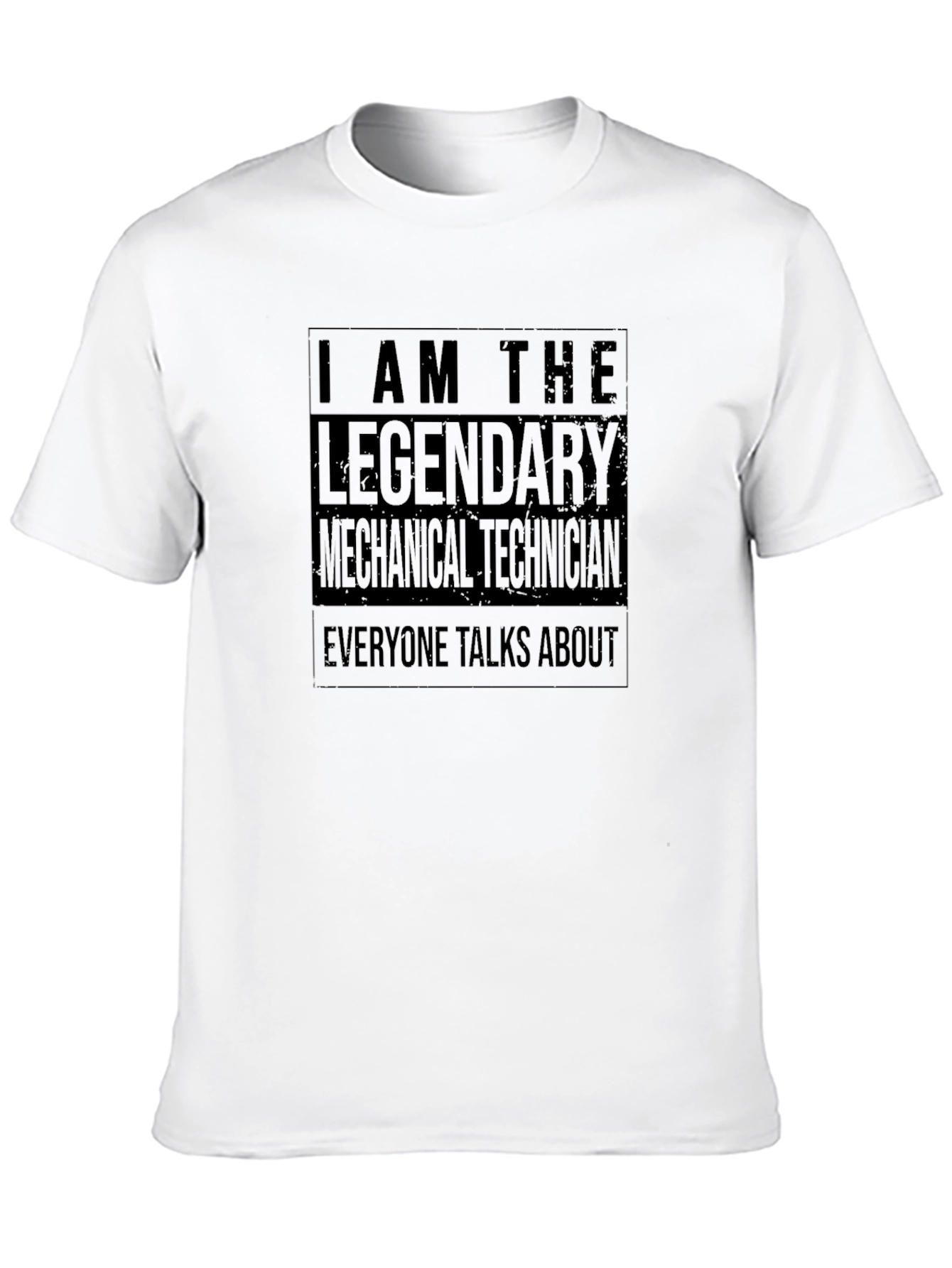 Legendary Mechanical Technician Black T-Shirt