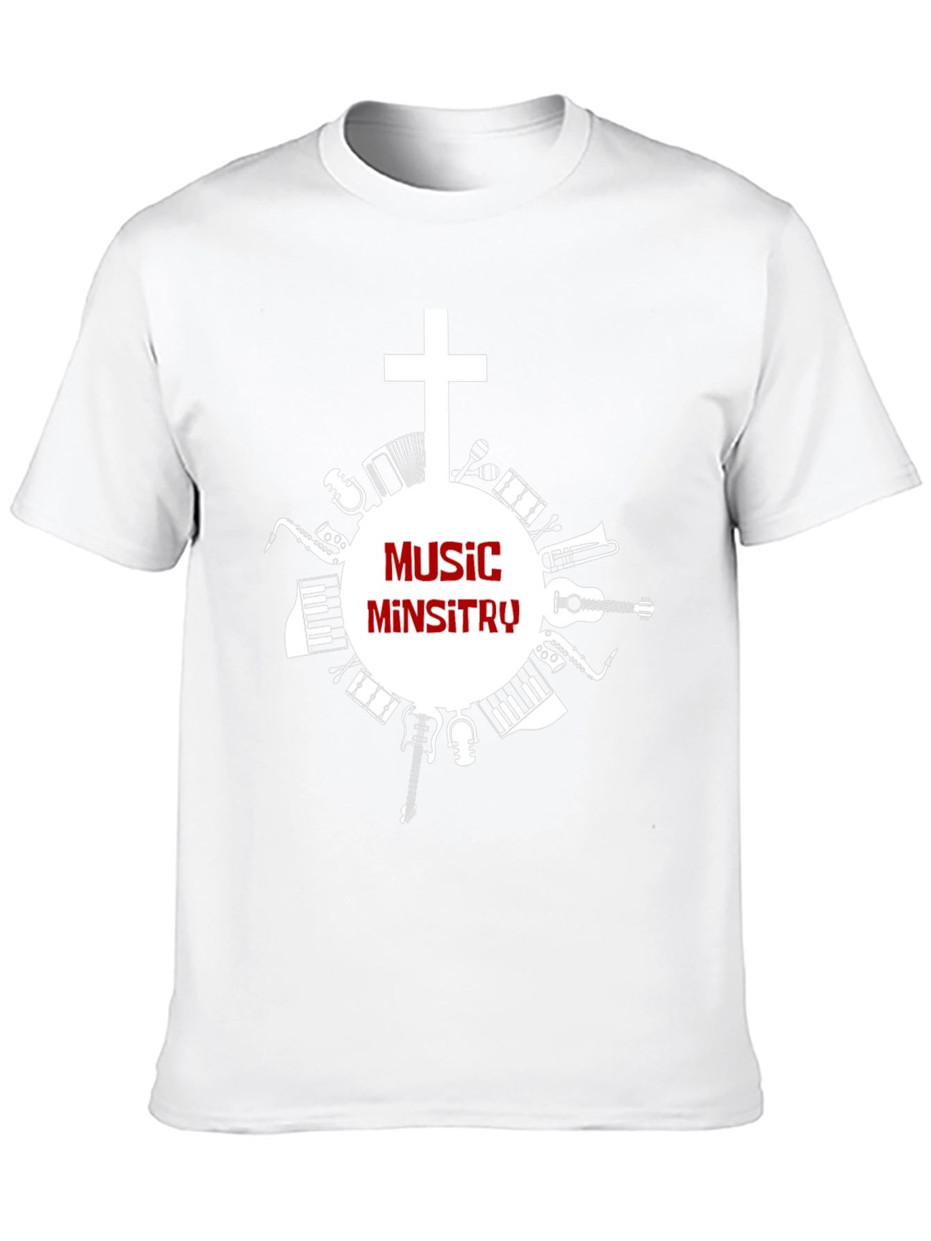 Music Ministry Graphic Tee - Christian T-Shirt