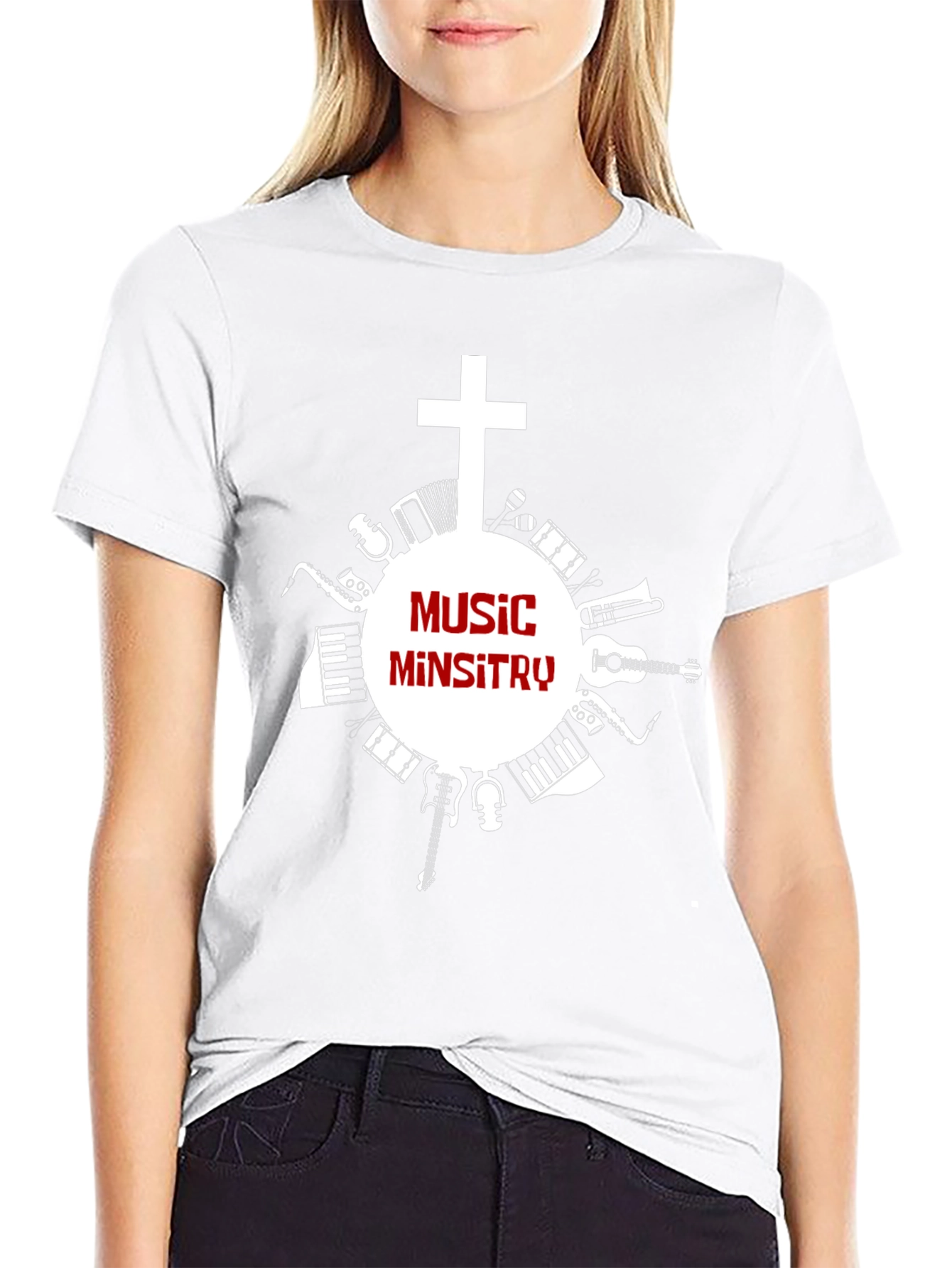 Music Ministry Graphic Tee - Christian T-Shirt