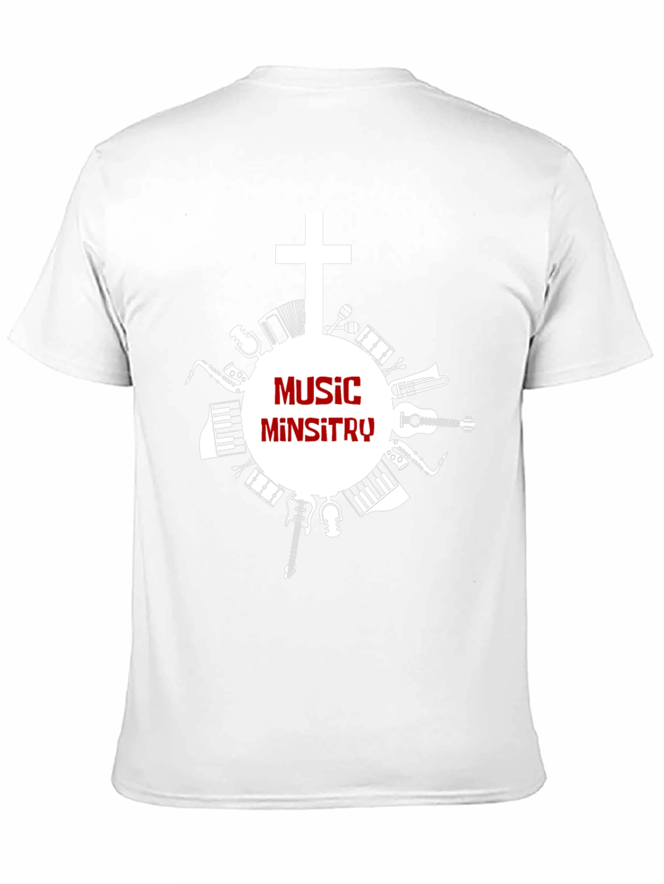 Music Ministry Graphic Tee - Christian T-Shirt