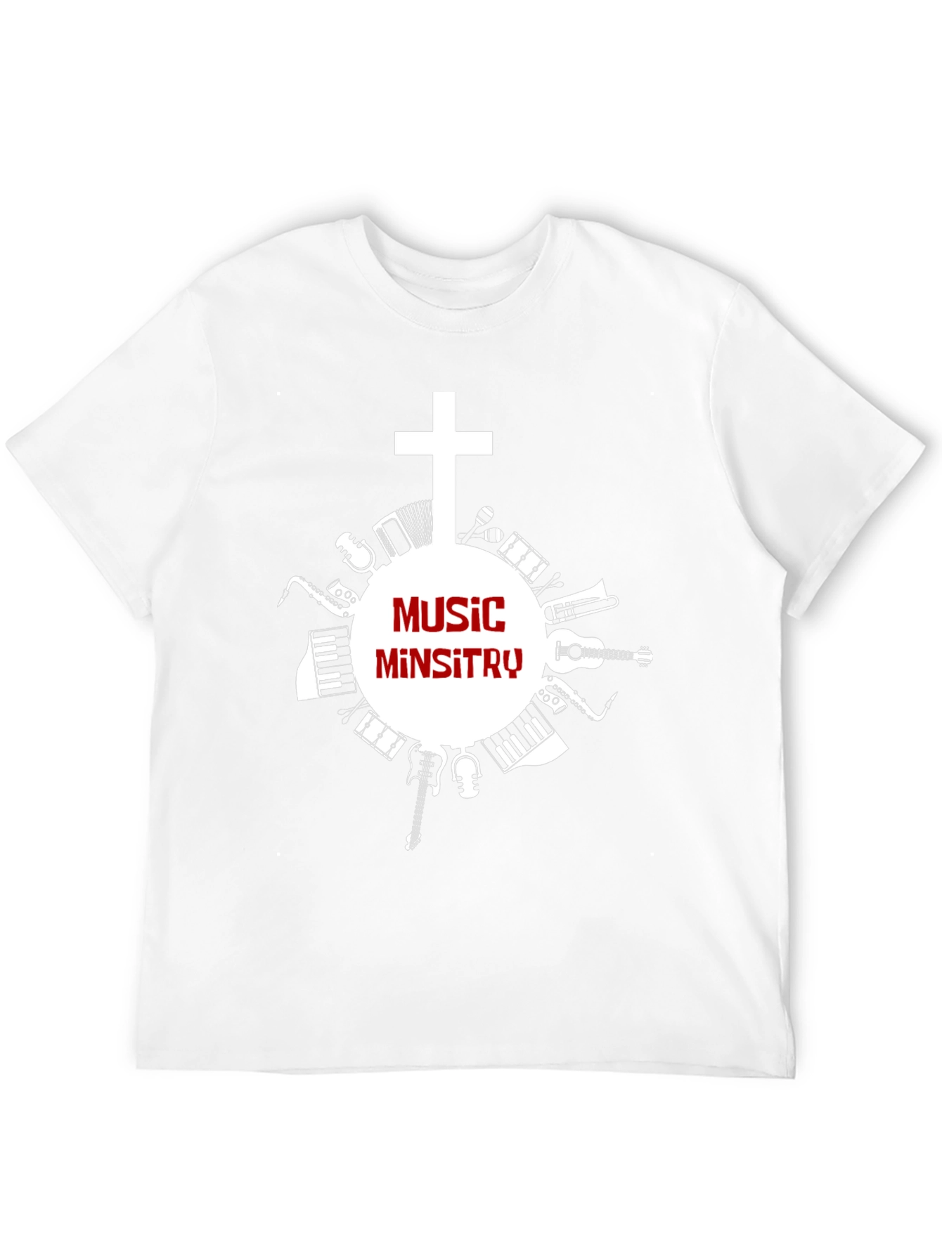 Music Ministry Graphic Tee - Christian T-Shirt