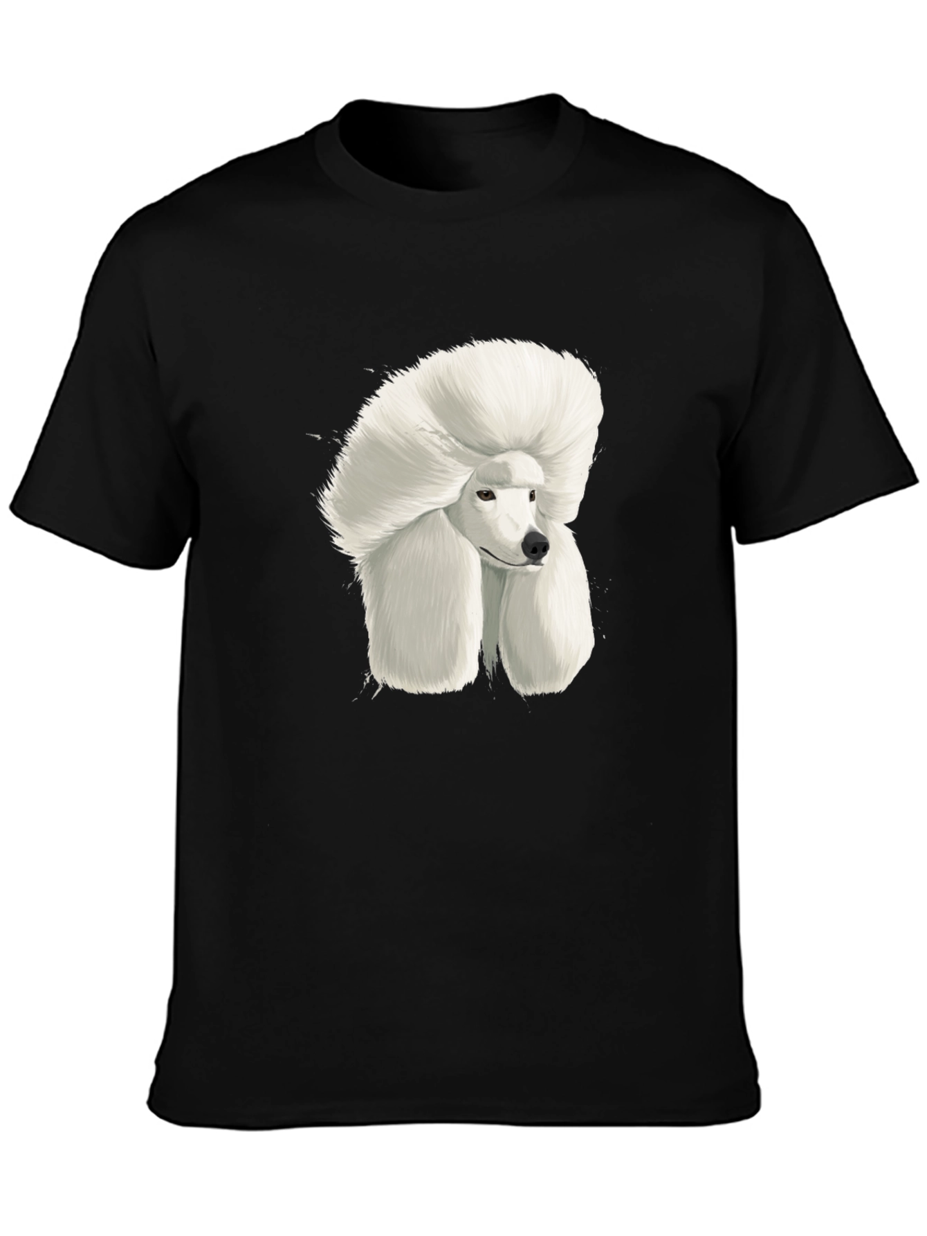 Poodle Art Graphic Tee - Stylish Dog Lover T-Shirt