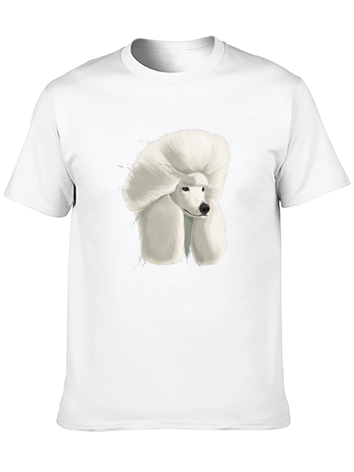 Poodle Art Graphic Tee - Stylish Dog Lover T-Shirt