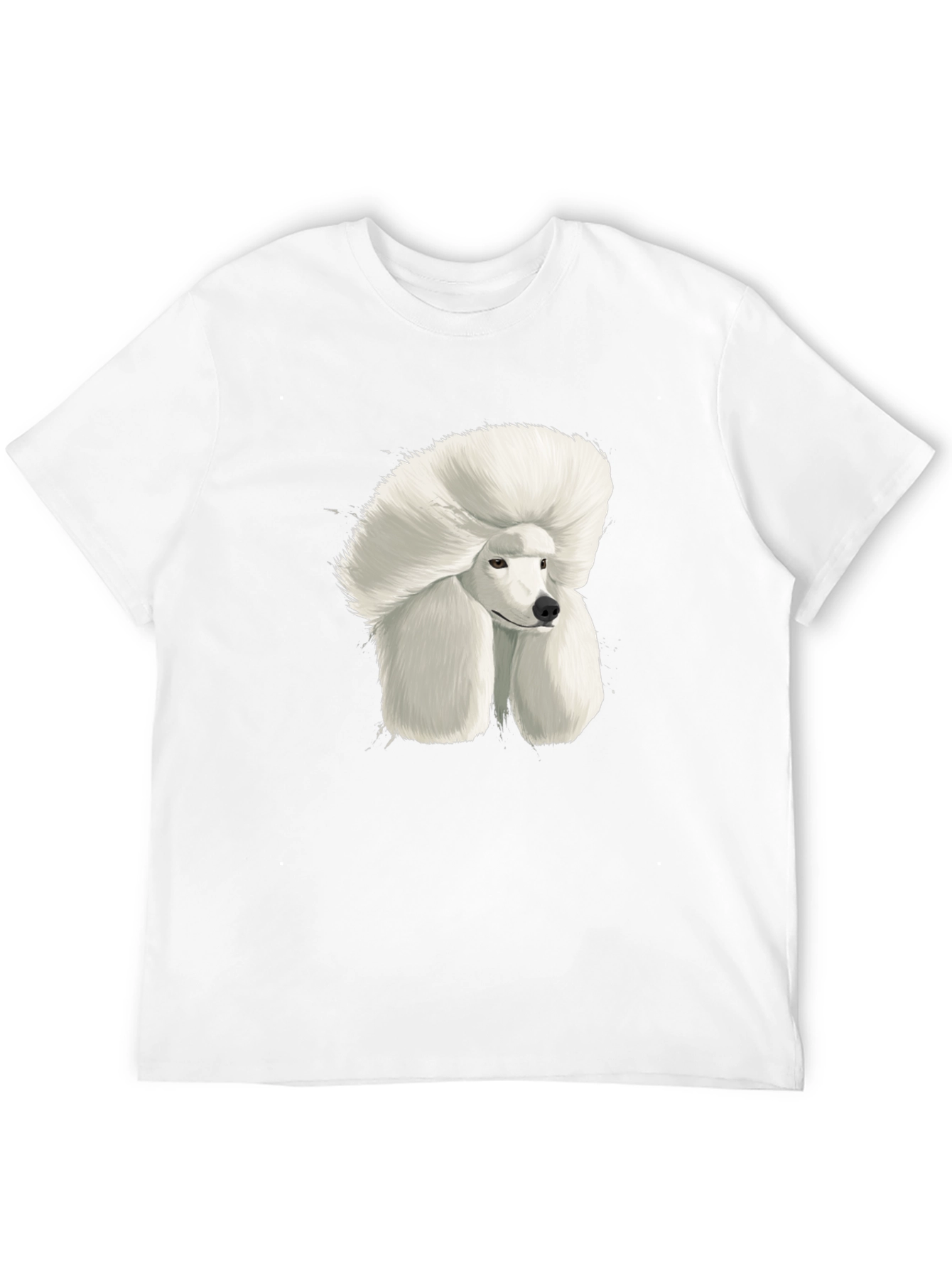 Poodle Art Graphic Tee - Stylish Dog Lover T-Shirt