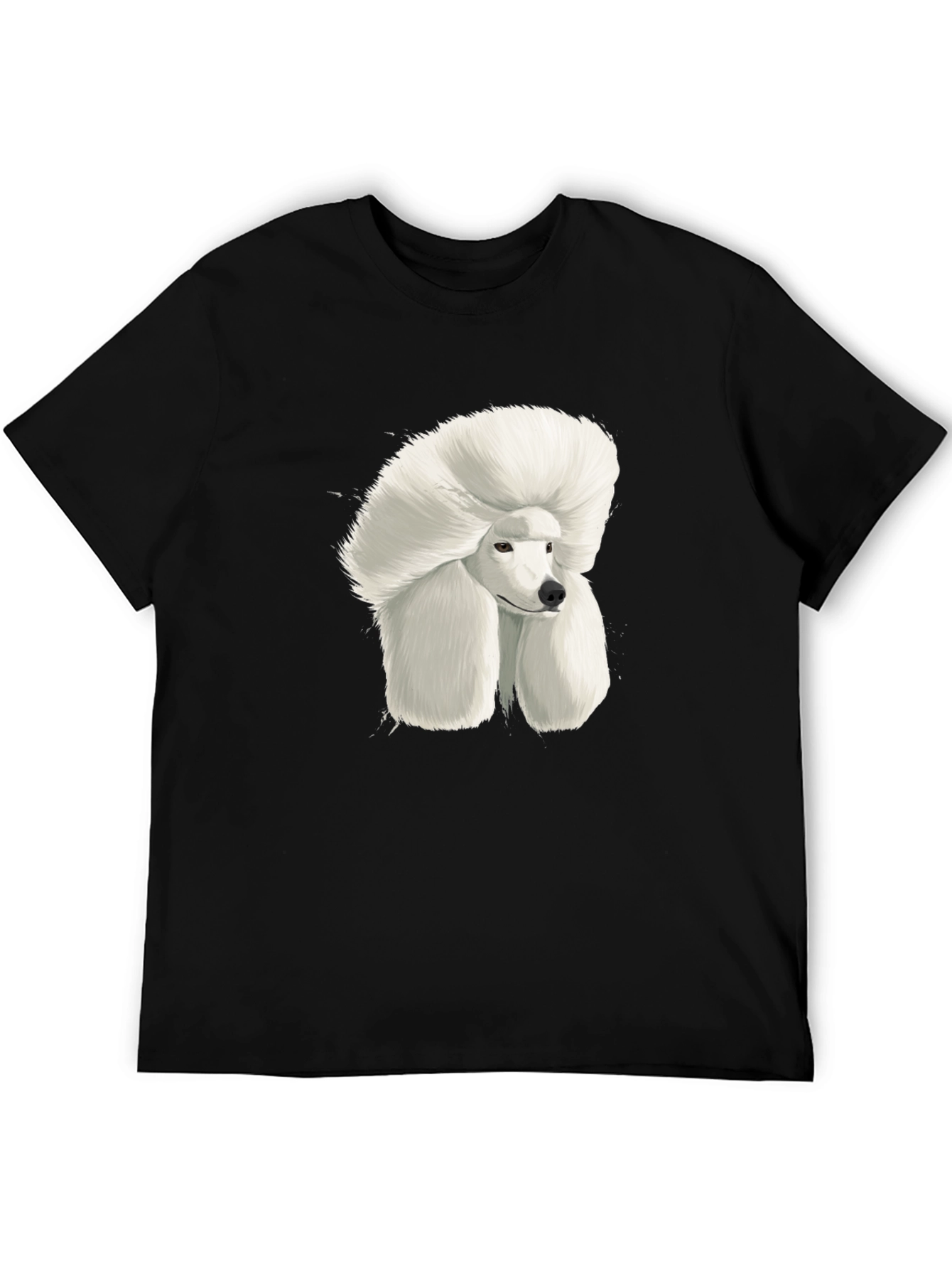 Poodle Art Graphic Tee - Stylish Dog Lover T-Shirt