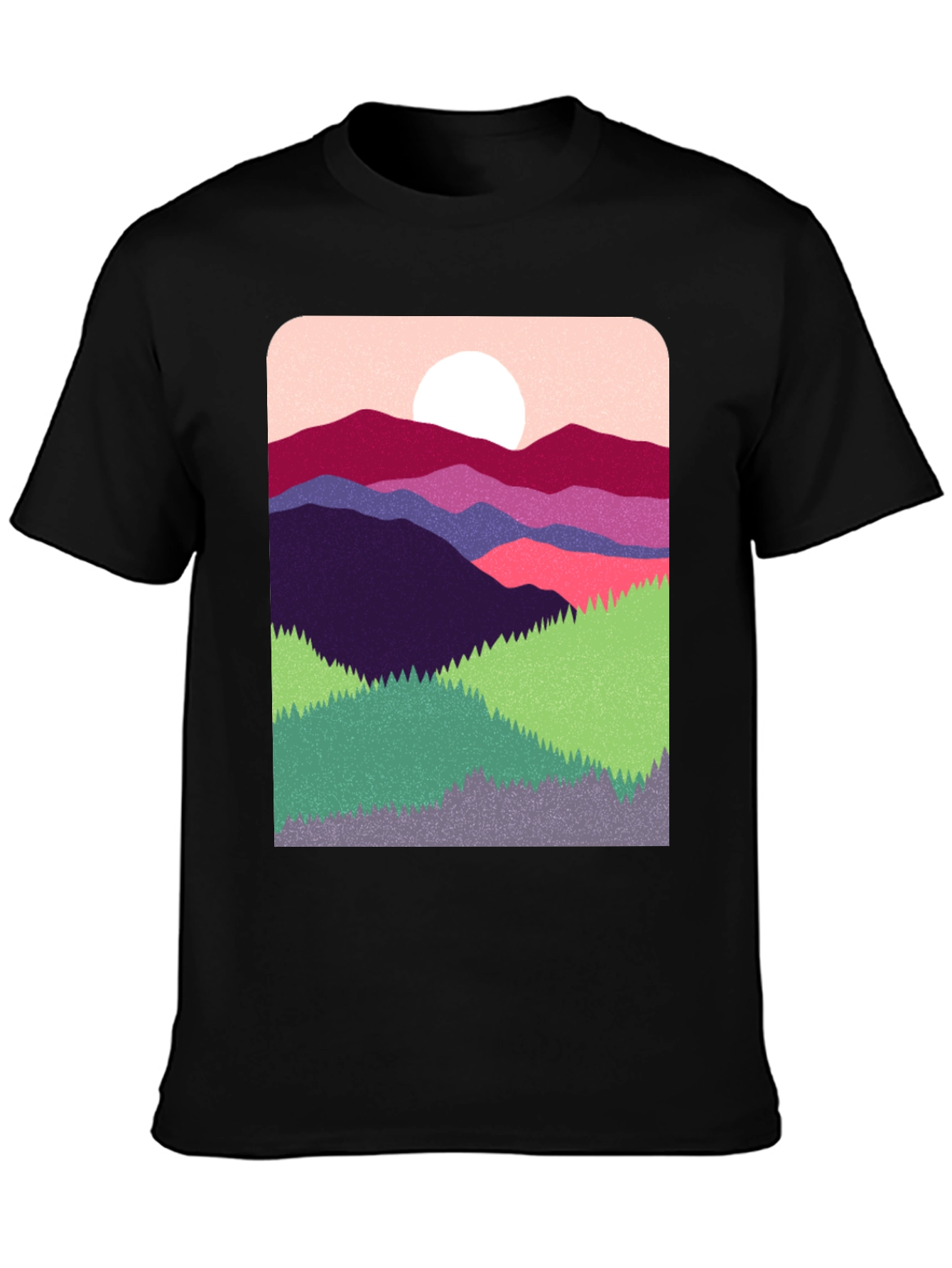 Mountain Graphic Tee - Nature Inspired T-Shirt