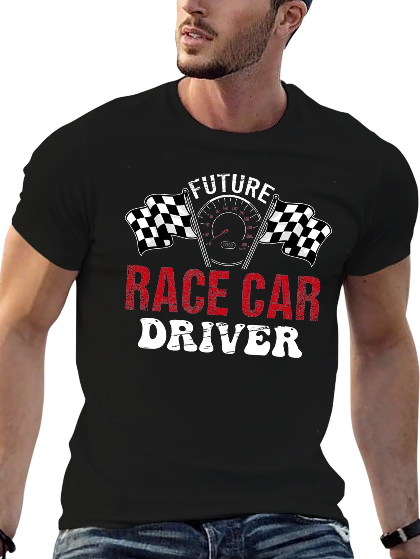 Future Race Car Driver Graphic T-Shirt