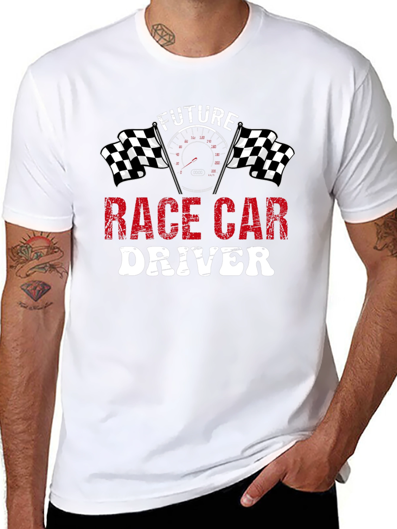 Future Race Car Driver Graphic T-Shirt