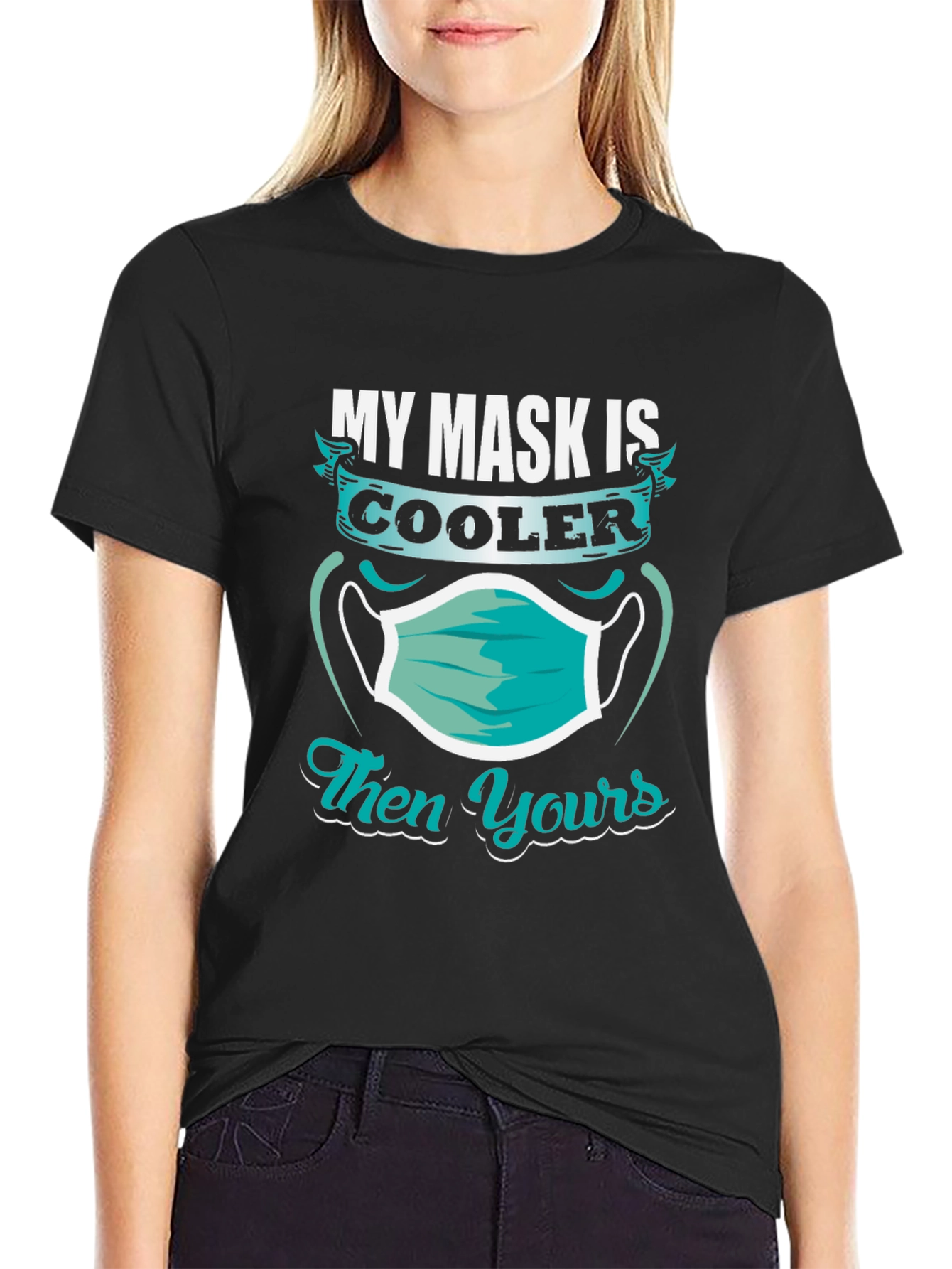 Cool Mask T-Shirt - Funny Pandemic Apparel